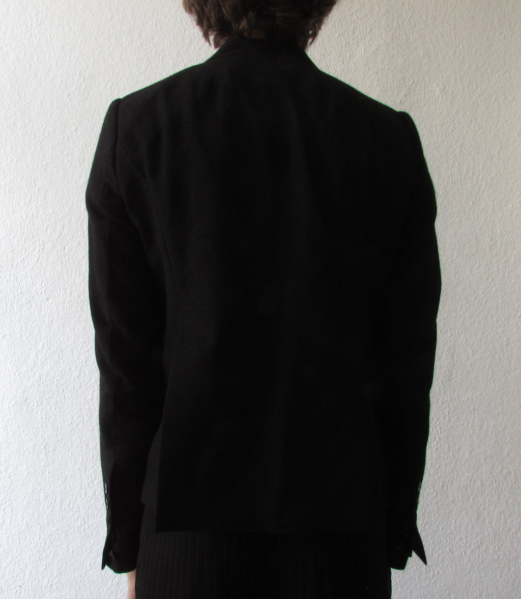 F/W 17 "GLITTER" Baby Alpaca Wool Blazer Rick Owens 52/L