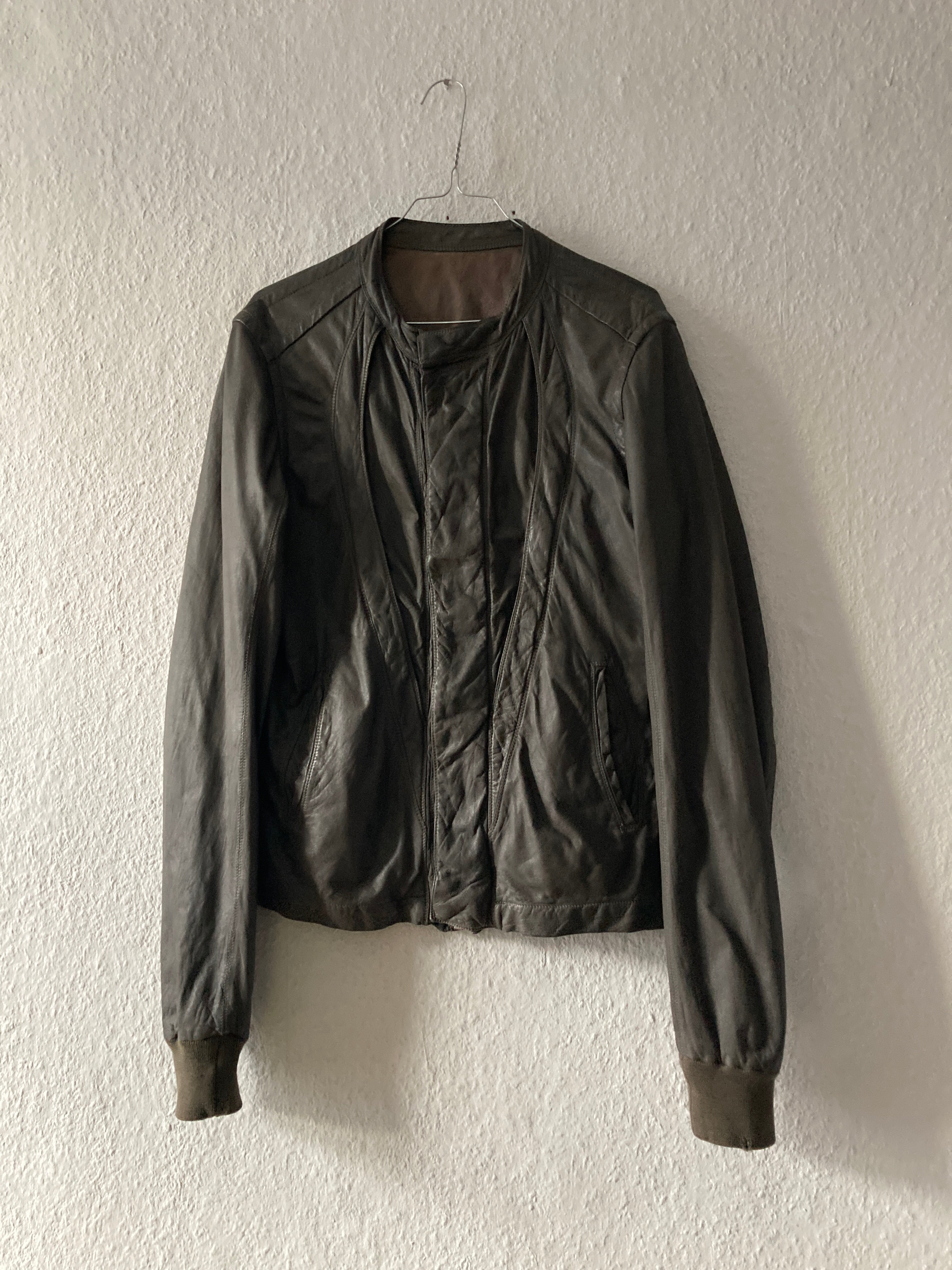 F/W 04 "QUEEN" Sheep Leather Jacket Rick Owens M