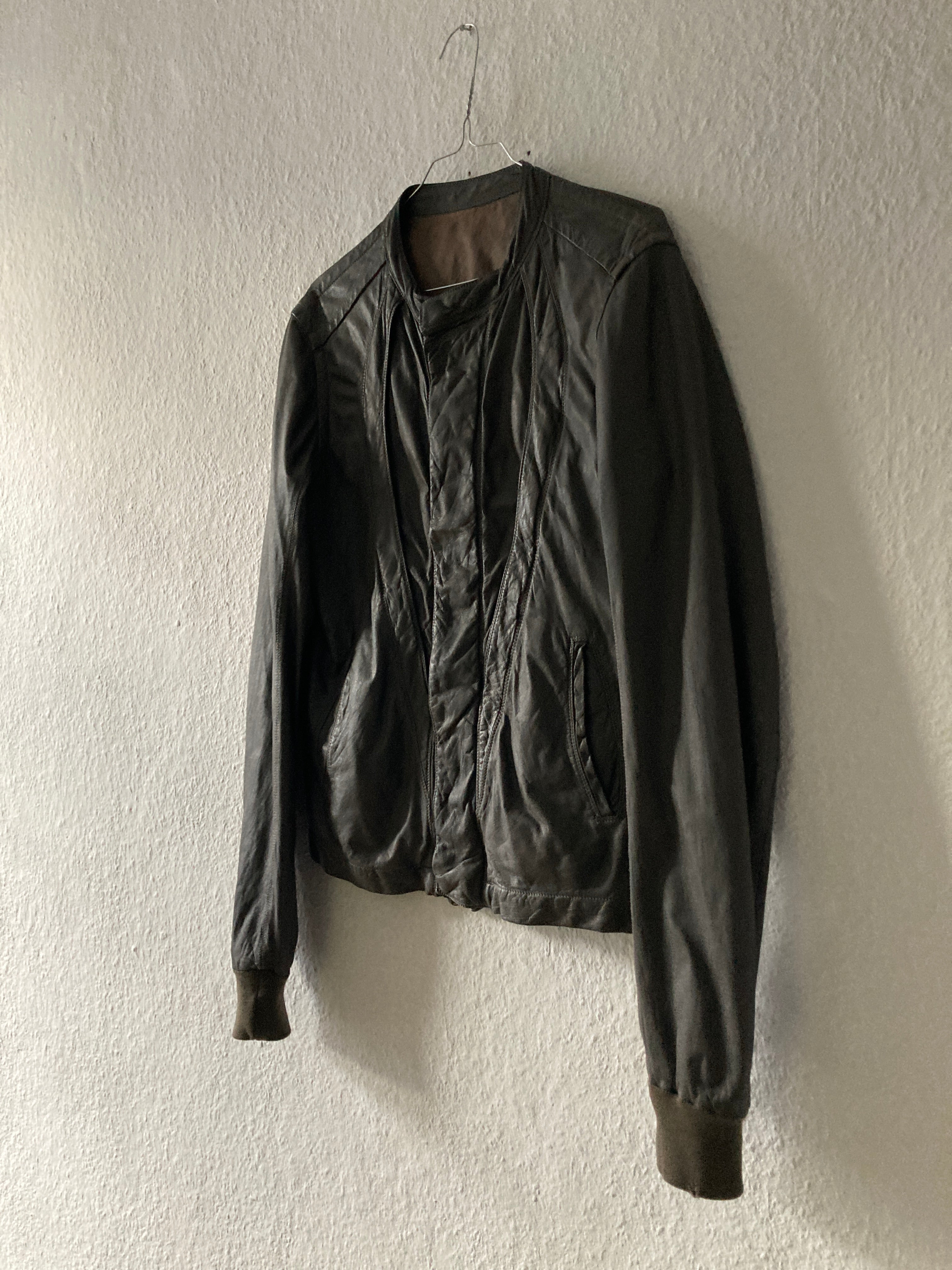 F/W 04 "QUEEN" Sheep Leather Jacket Rick Owens M