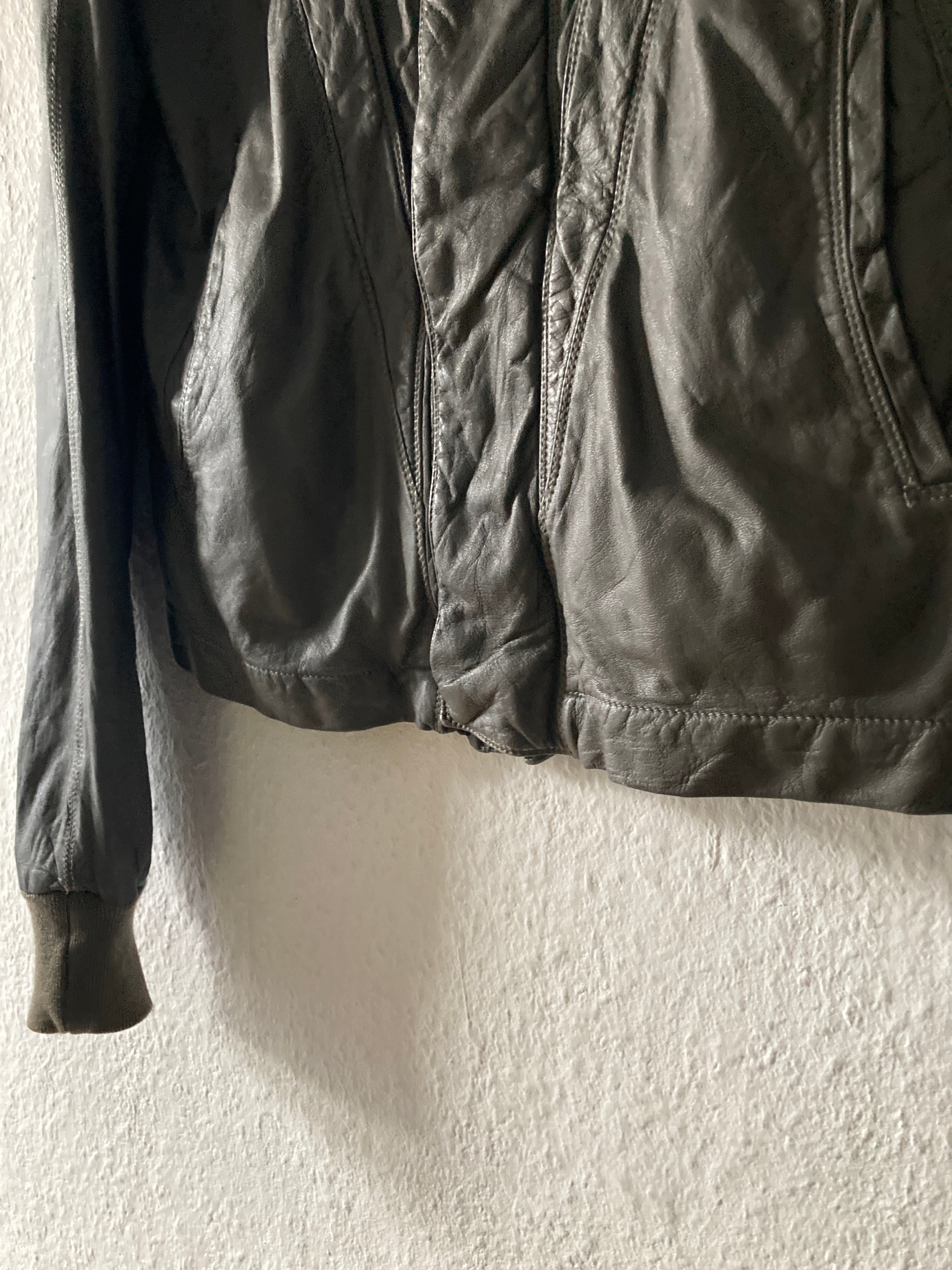 F/W 04 "QUEEN" Sheep Leather Jacket Rick Owens M
