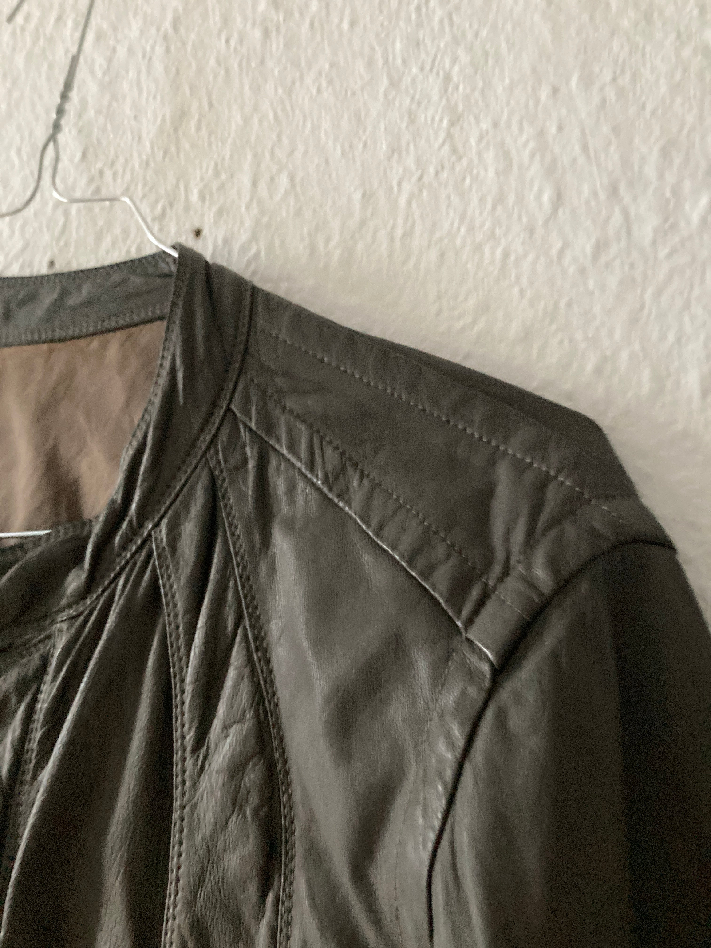 F/W 04 "QUEEN" Sheep Leather Jacket Rick Owens M