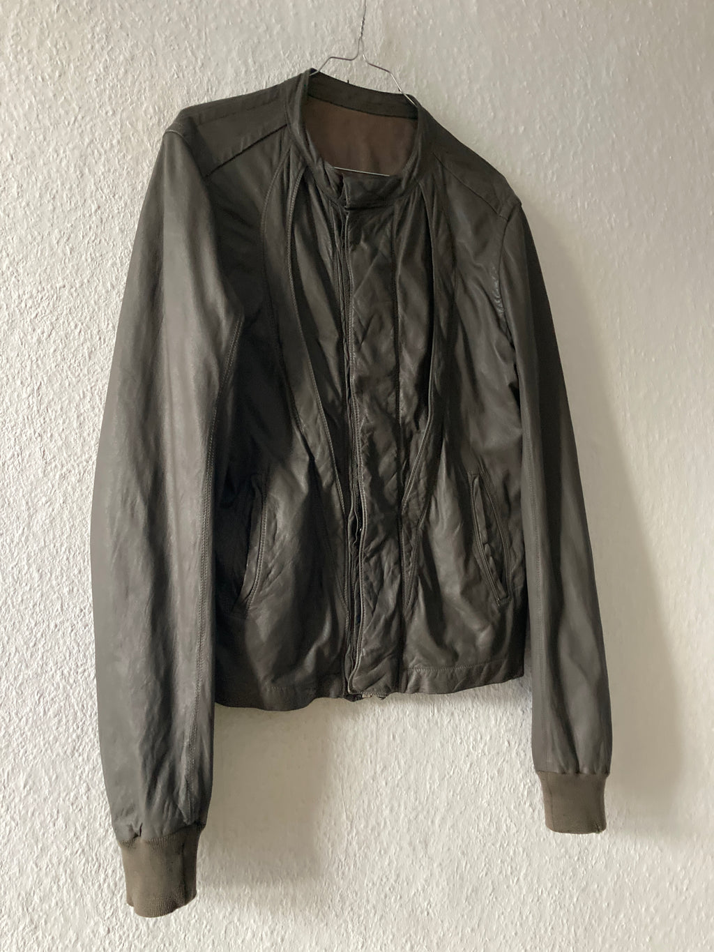F/W 04 "QUEEN" Sheep Leather Jacket Rick Owens M