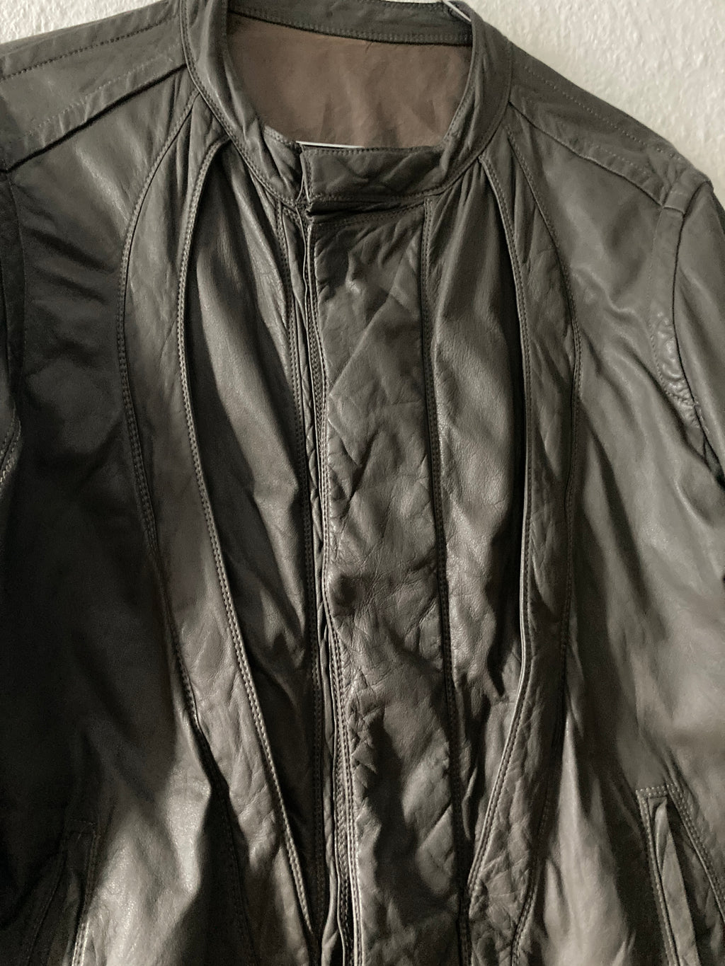F/W 04 "QUEEN" Sheep Leather Jacket Rick Owens M