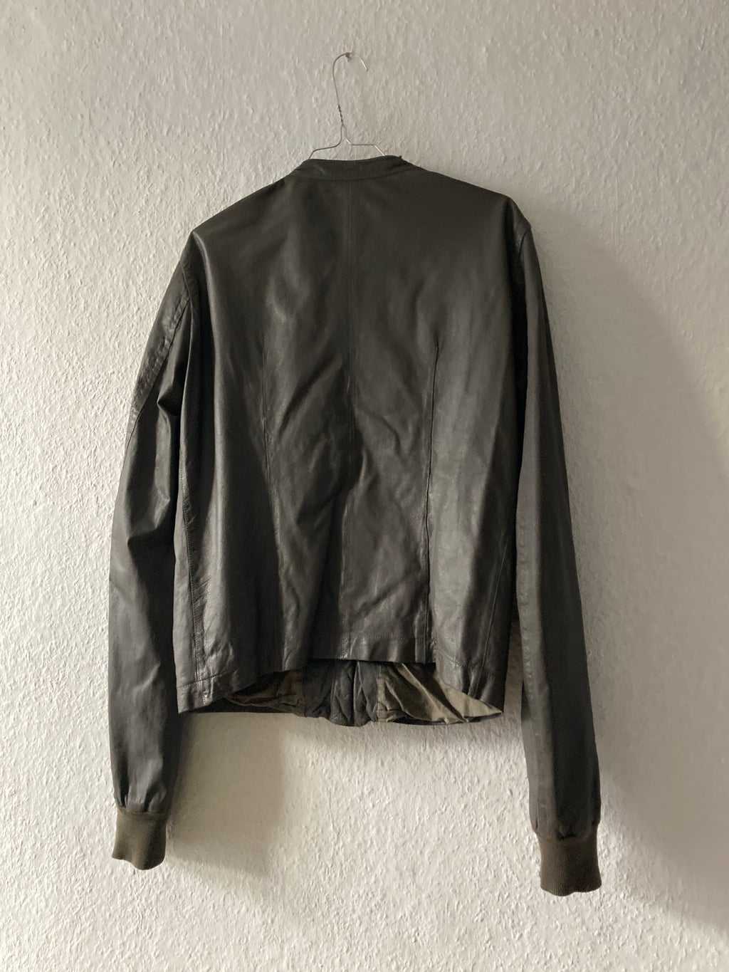 F/W 04 "QUEEN" Sheep Leather Jacket Rick Owens M