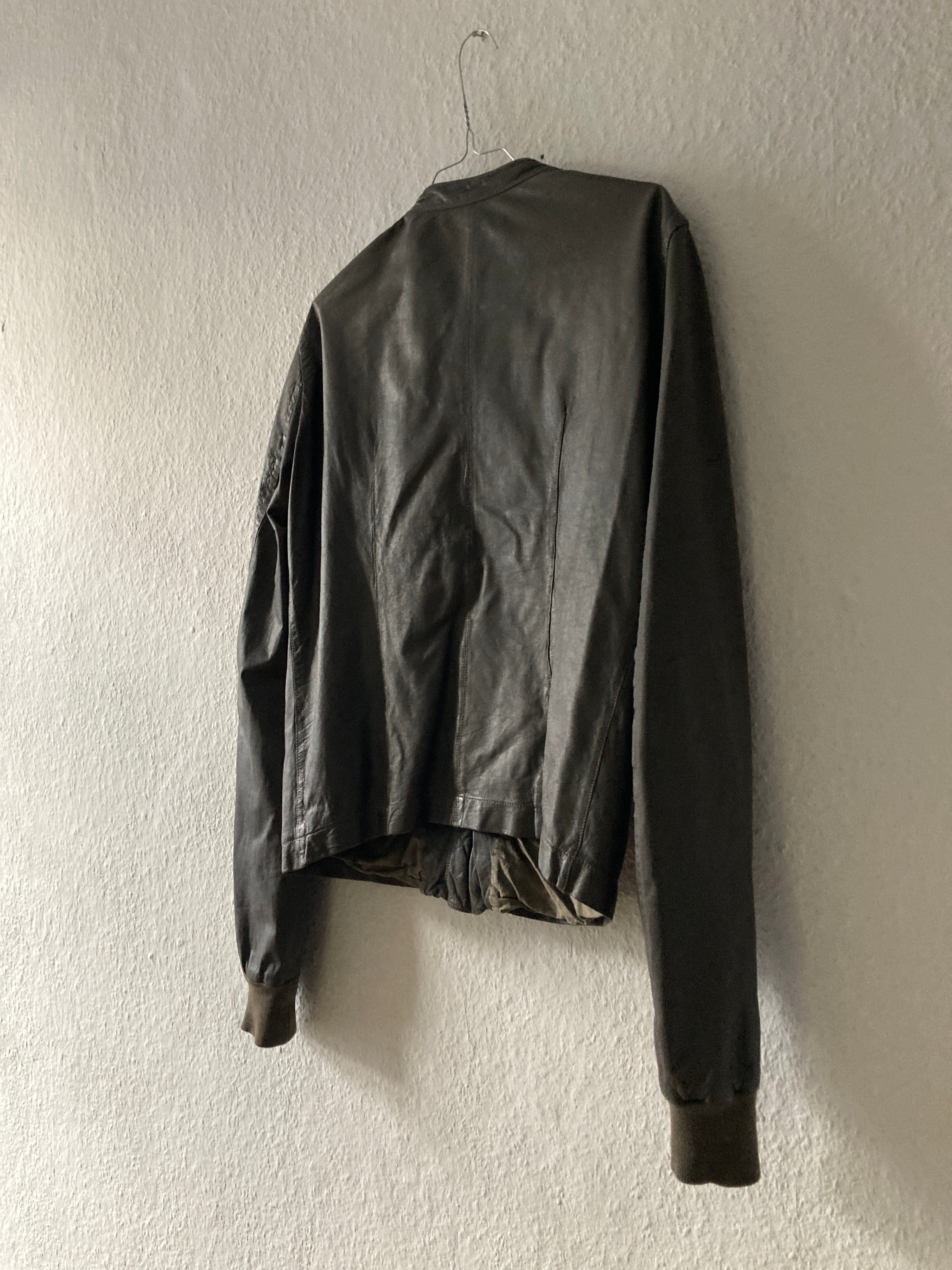 F/W 04 "QUEEN" Sheep Leather Jacket Rick Owens M