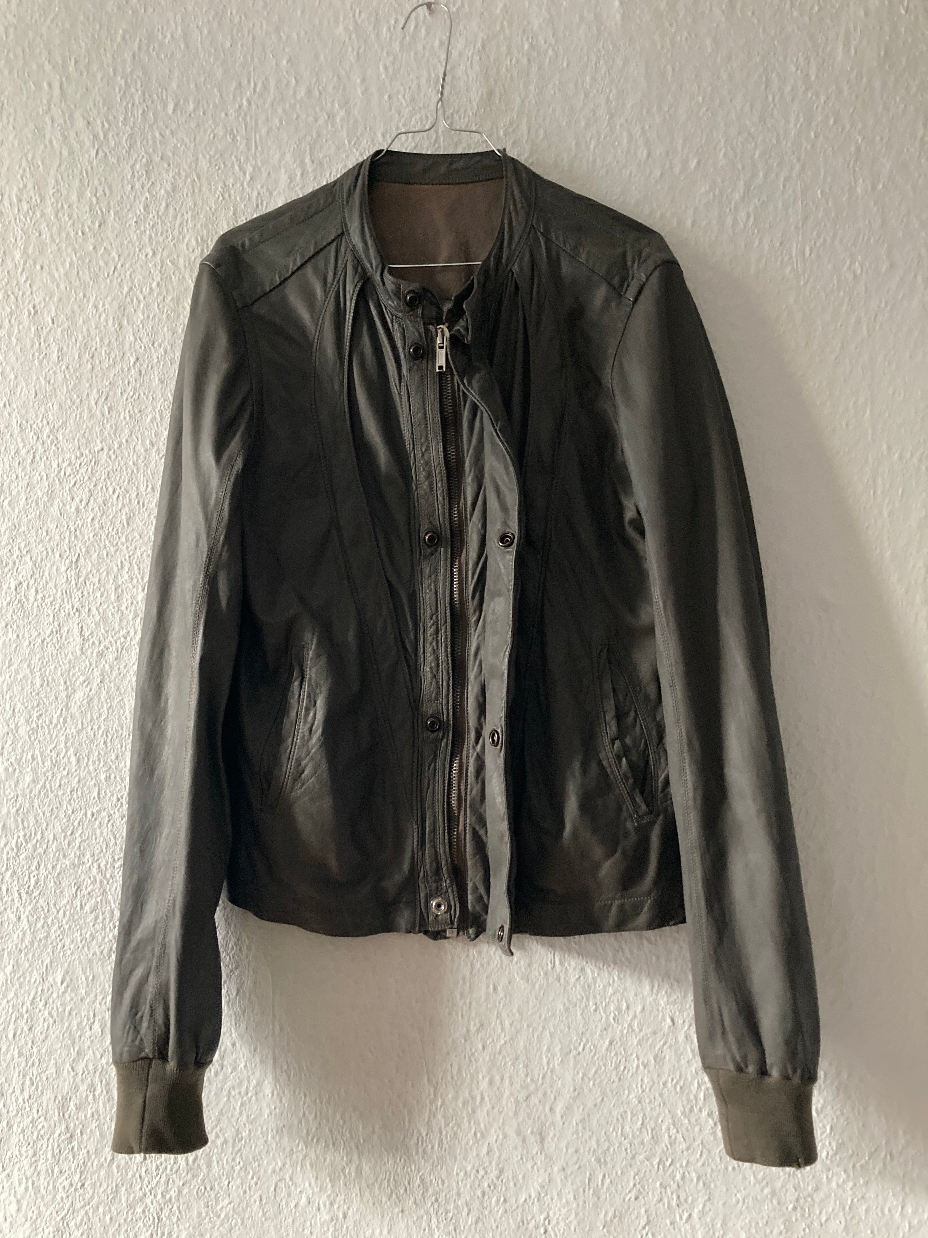 F/W 04 "QUEEN" Sheep Leather Jacket Rick Owens M