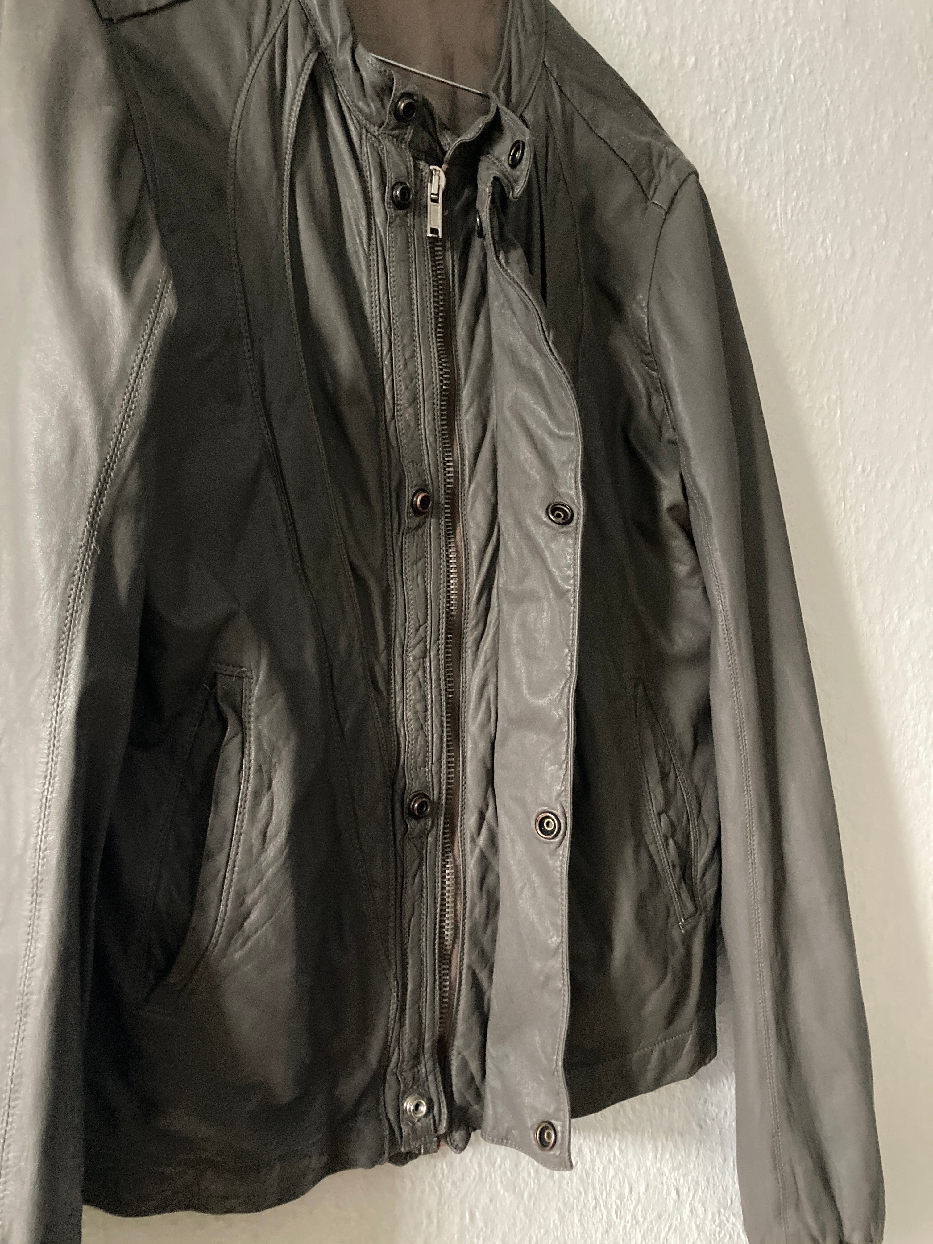 F/W 04 "QUEEN" Sheep Leather Jacket Rick Owens M