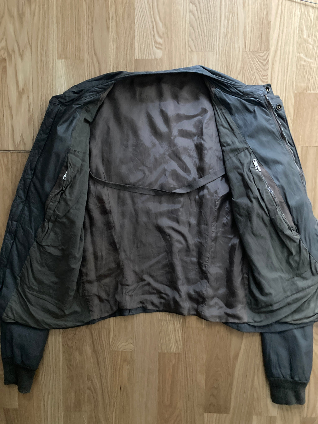 F/W 04 "QUEEN" Sheep Leather Jacket Rick Owens M