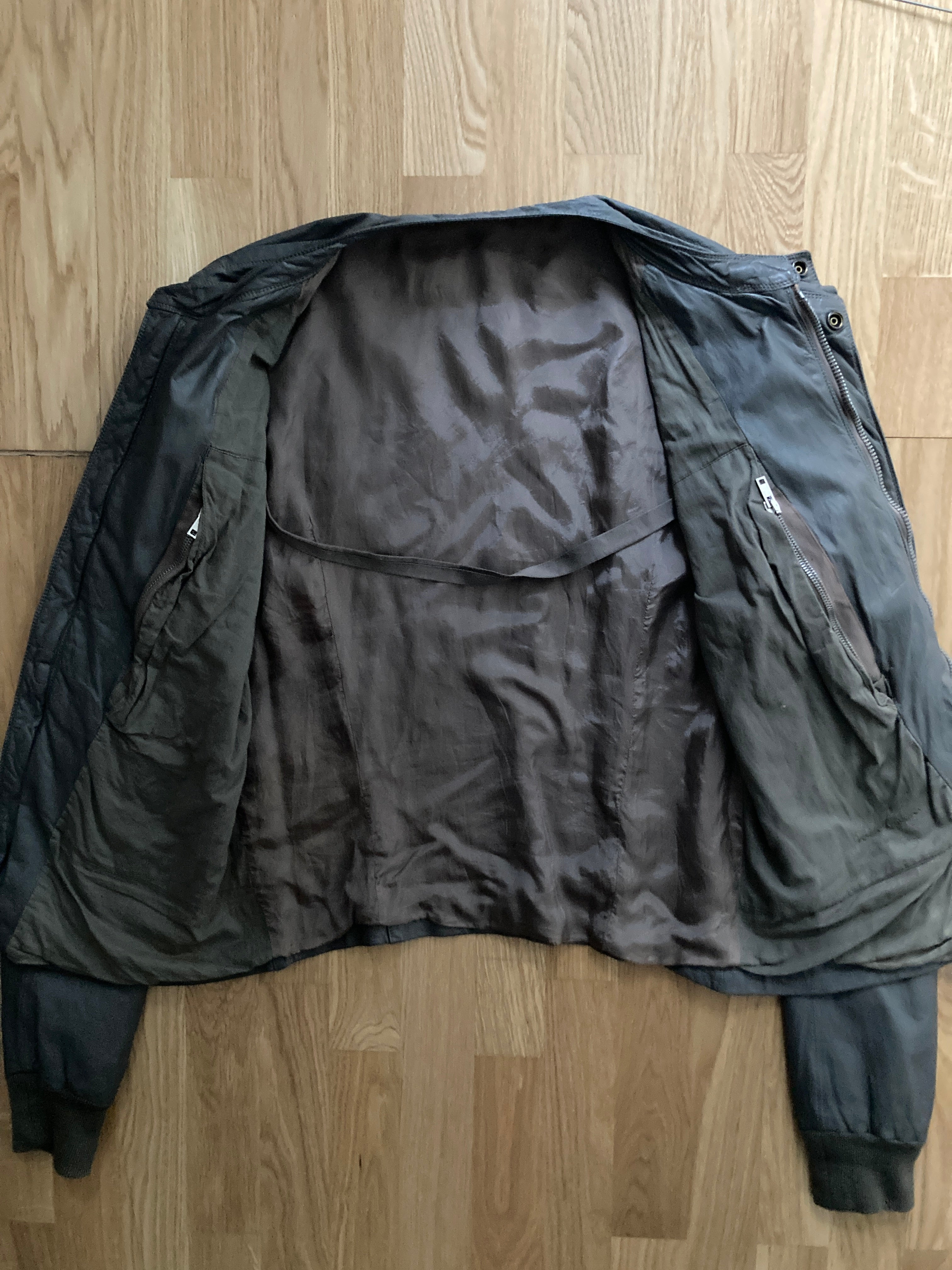 F/W 04 "QUEEN" Sheep Leather Jacket Rick Owens M