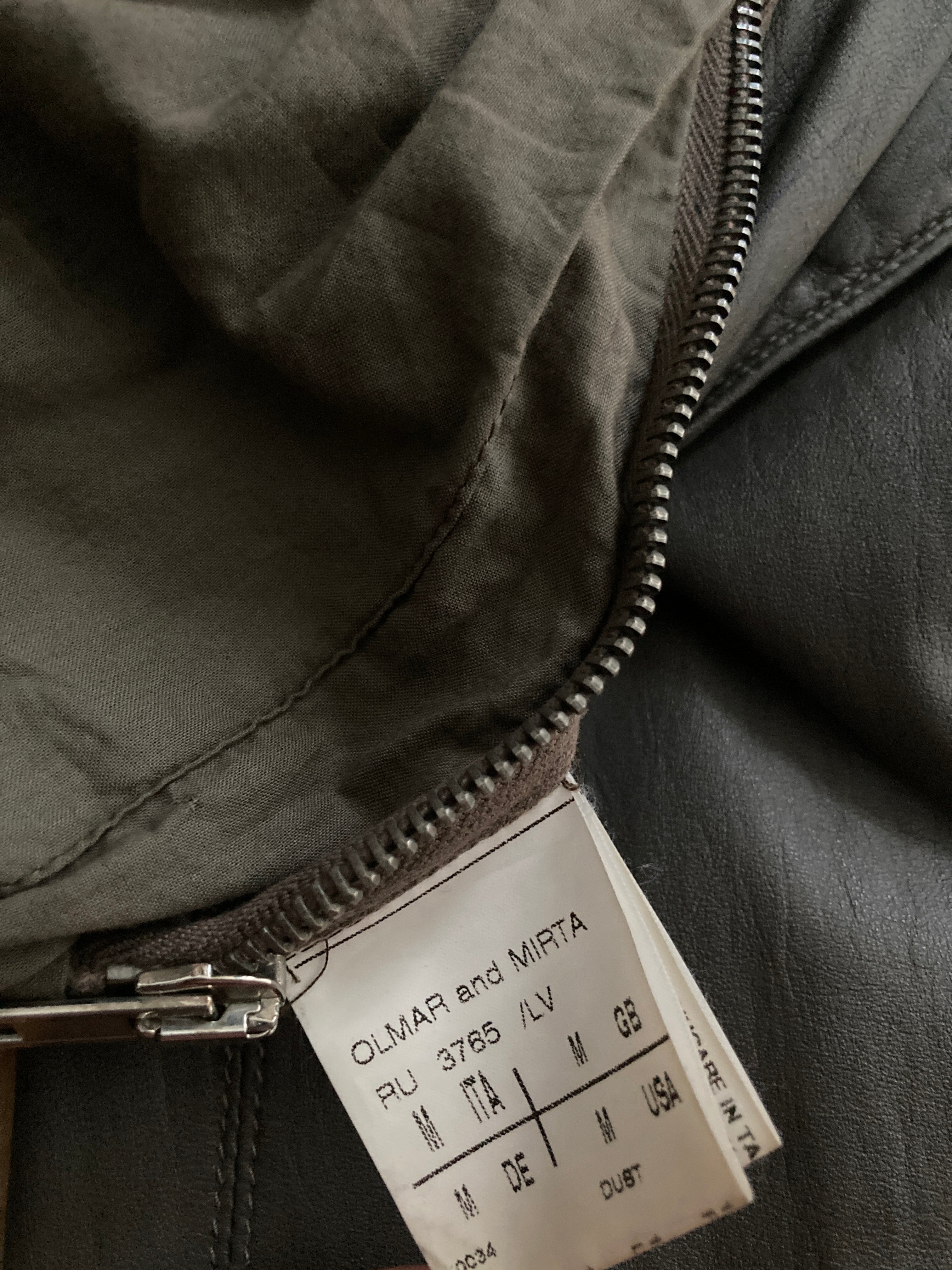 F/W 04 "QUEEN" Sheep Leather Jacket Rick Owens M