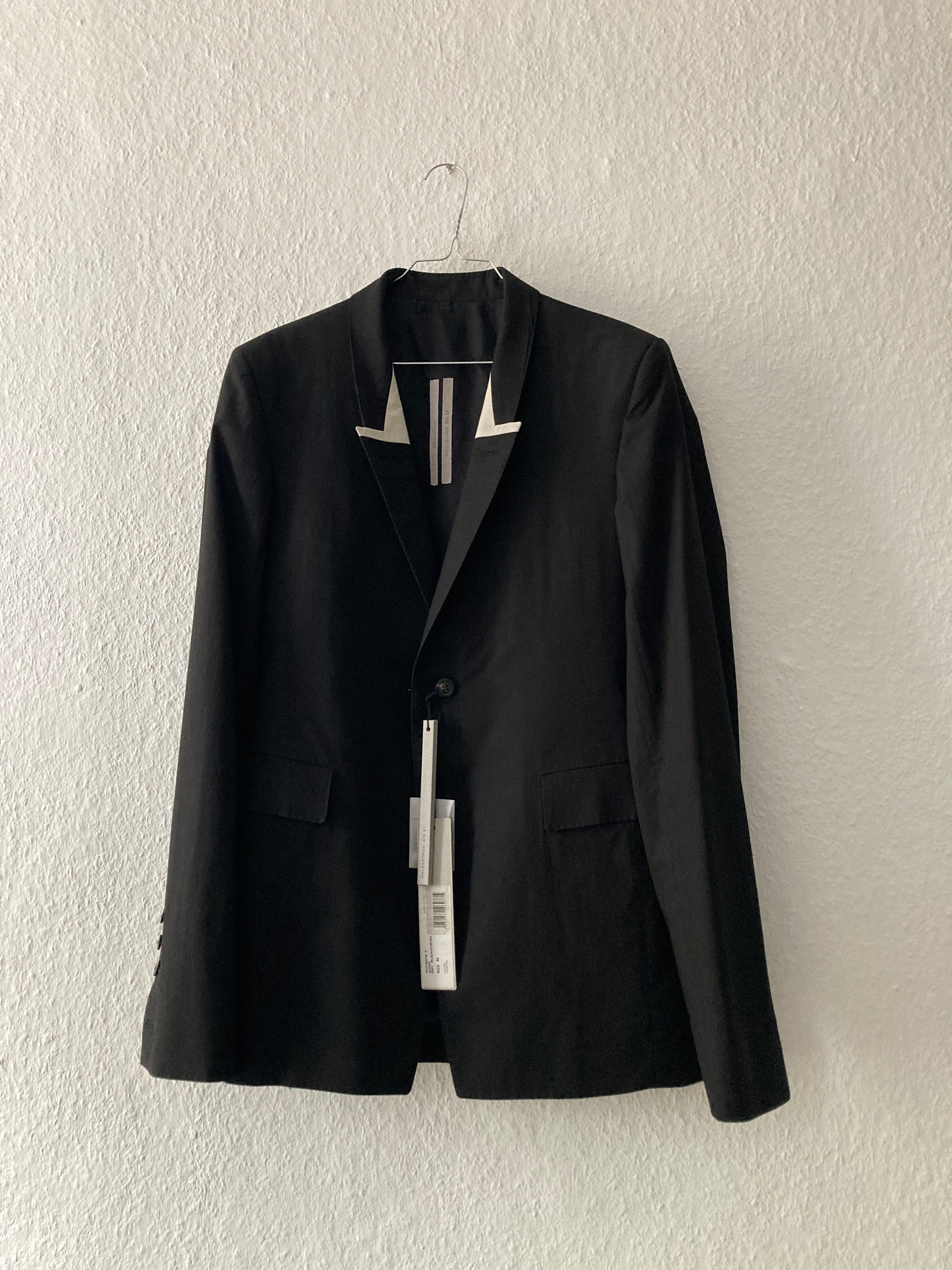 S/S 21 „PHLEGETHON“ Runway Sharp Black & White Blazer