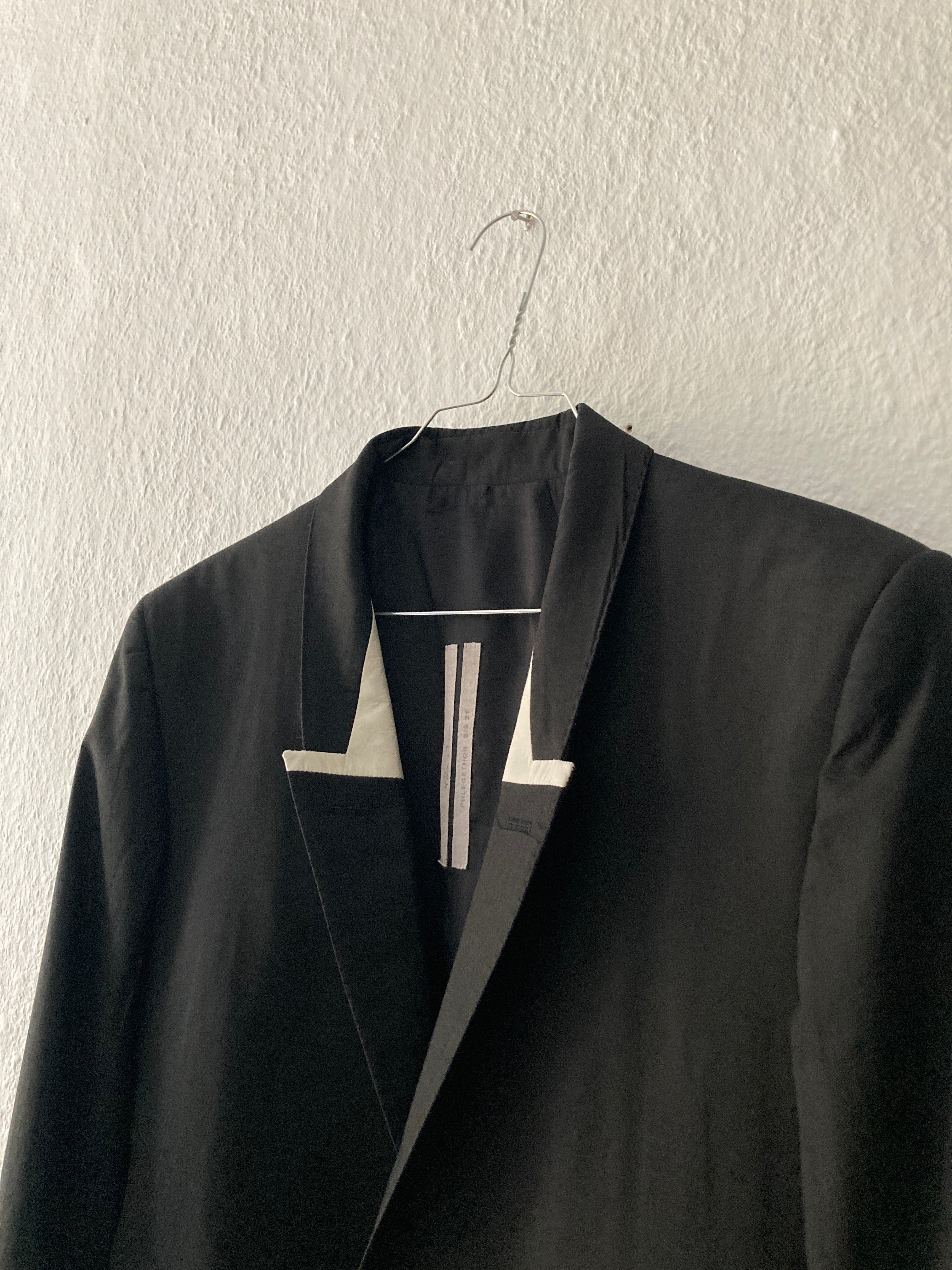 S/S 21 „PHLEGETHON“ Runway Sharp Black & White Blazer