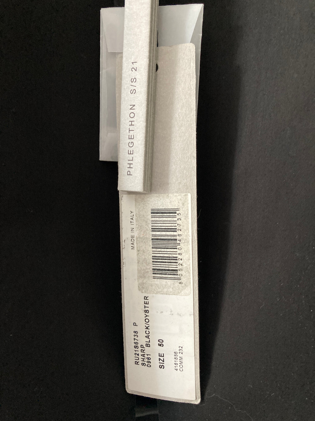 S/S 21 „PHLEGETHON“ Runway Sharp Black & White Blazer