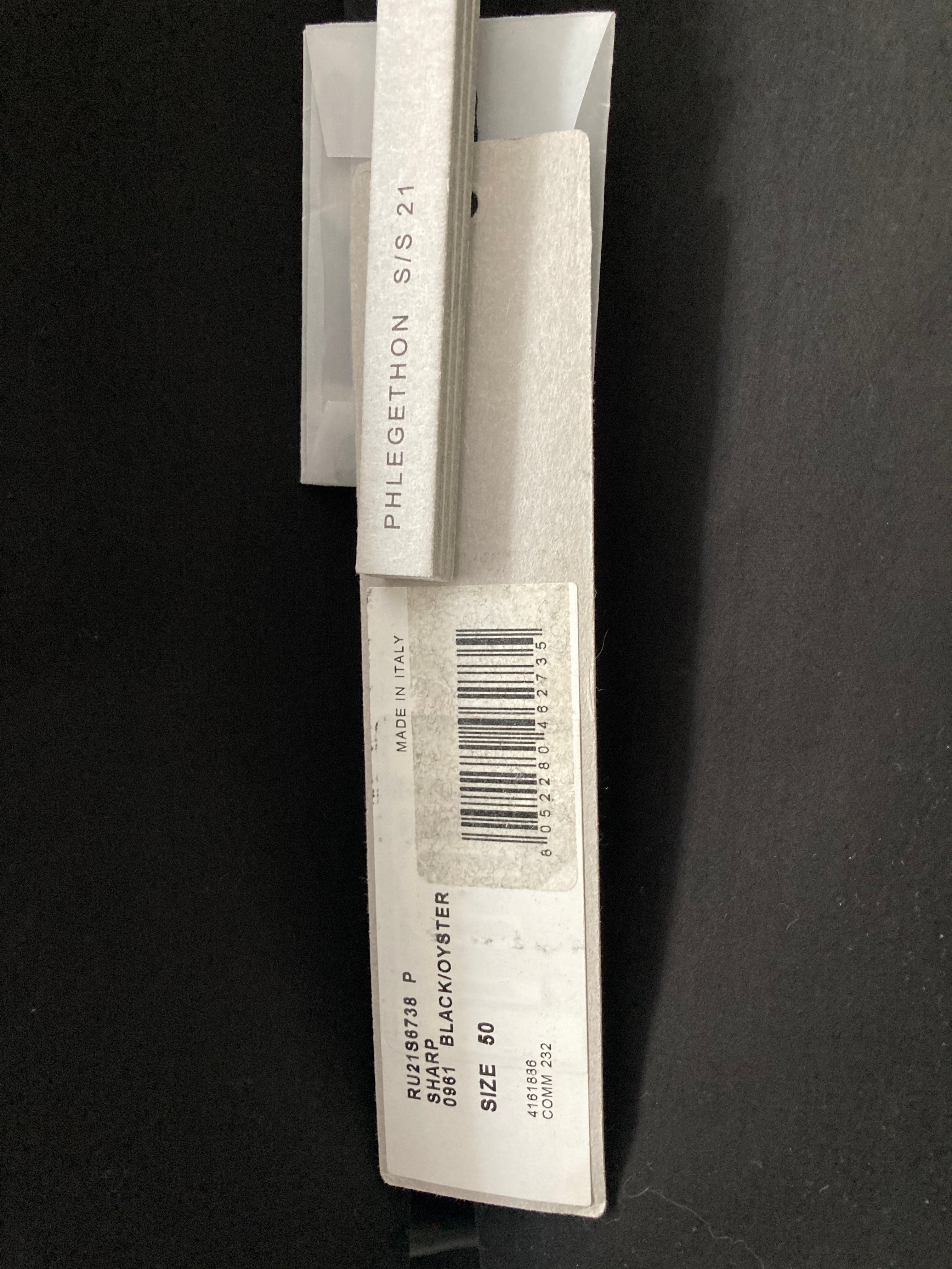 S/S 21 „PHLEGETHON“ Runway Sharp Black & White Blazer