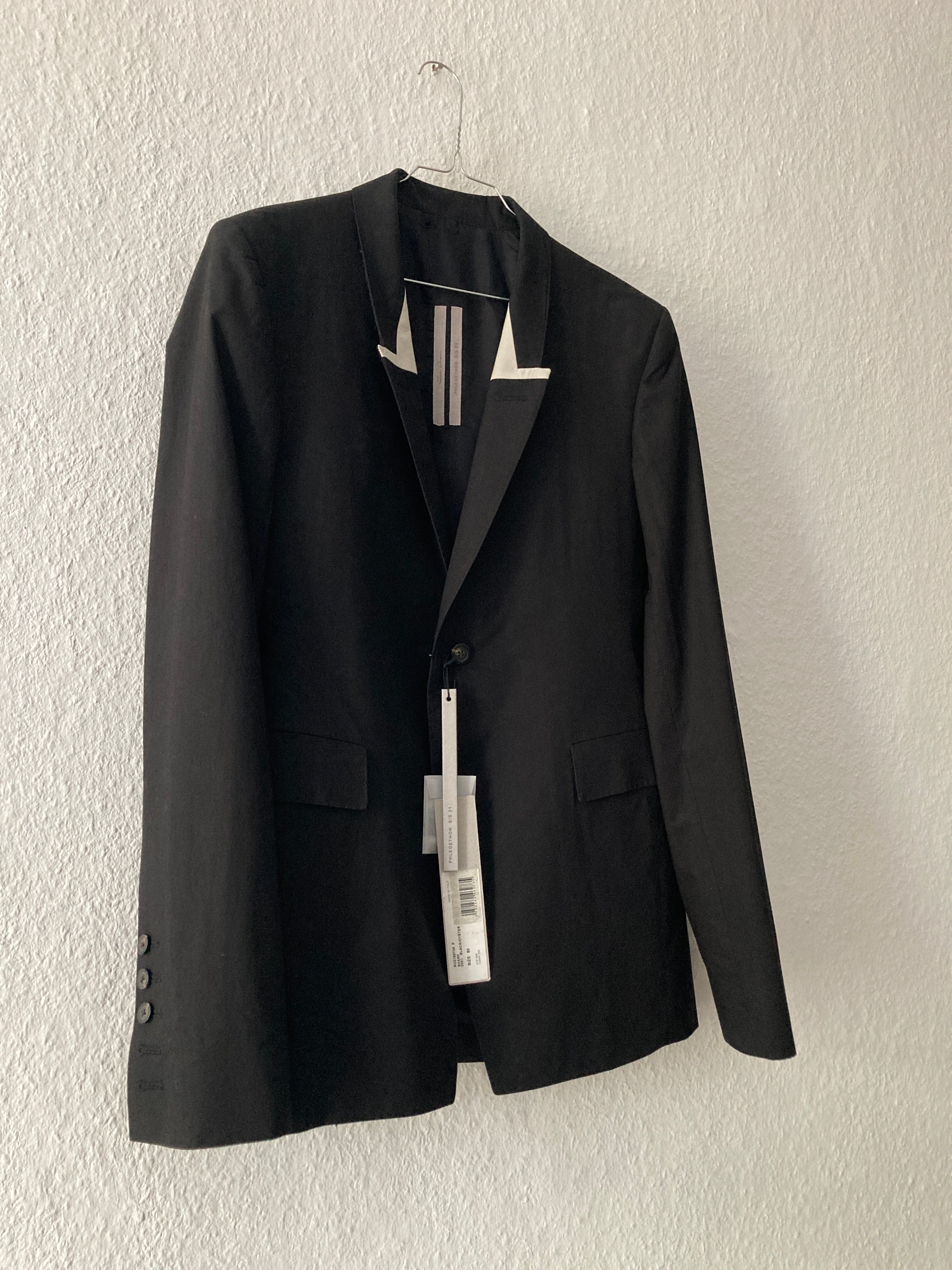 S/S 21 „PHLEGETHON“ Runway Sharp Black & White Blazer