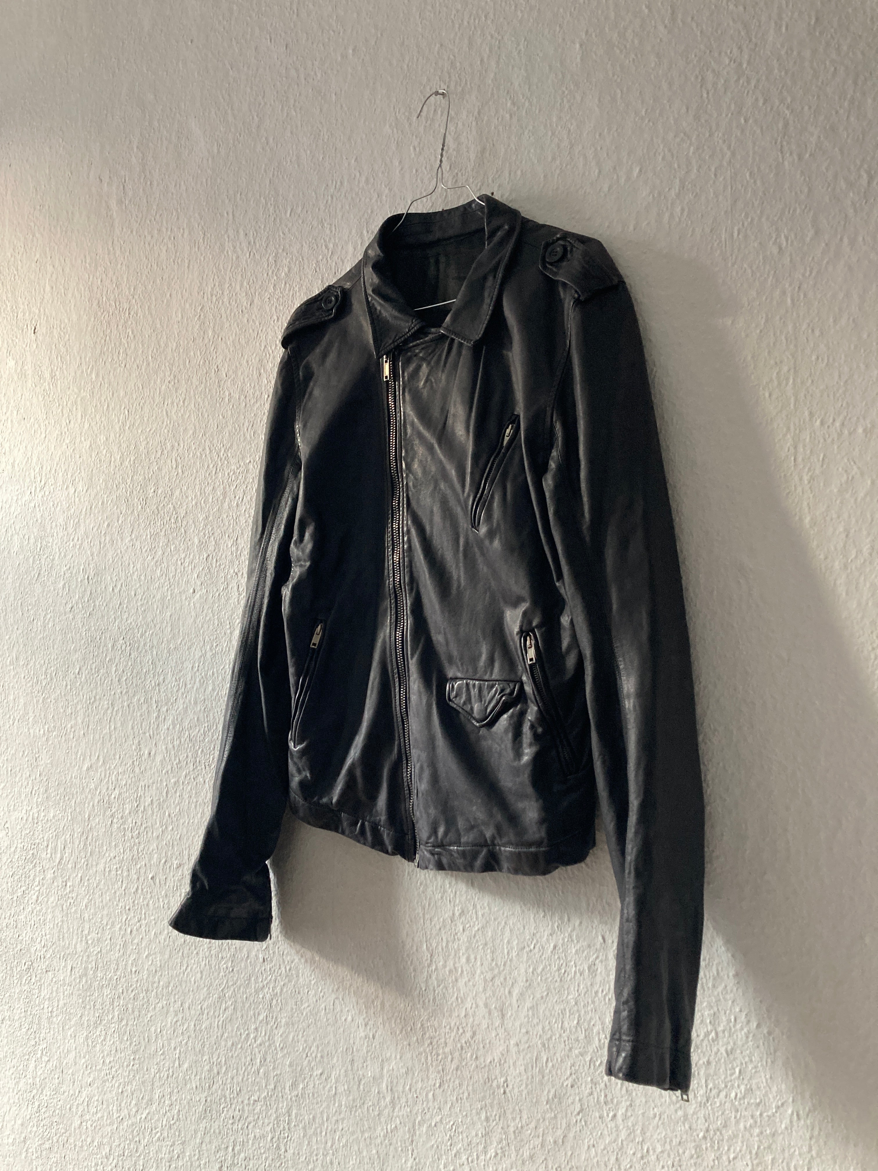 F/W 08 "STAG" Hammered Calf Leather Stooges Rick Owens M