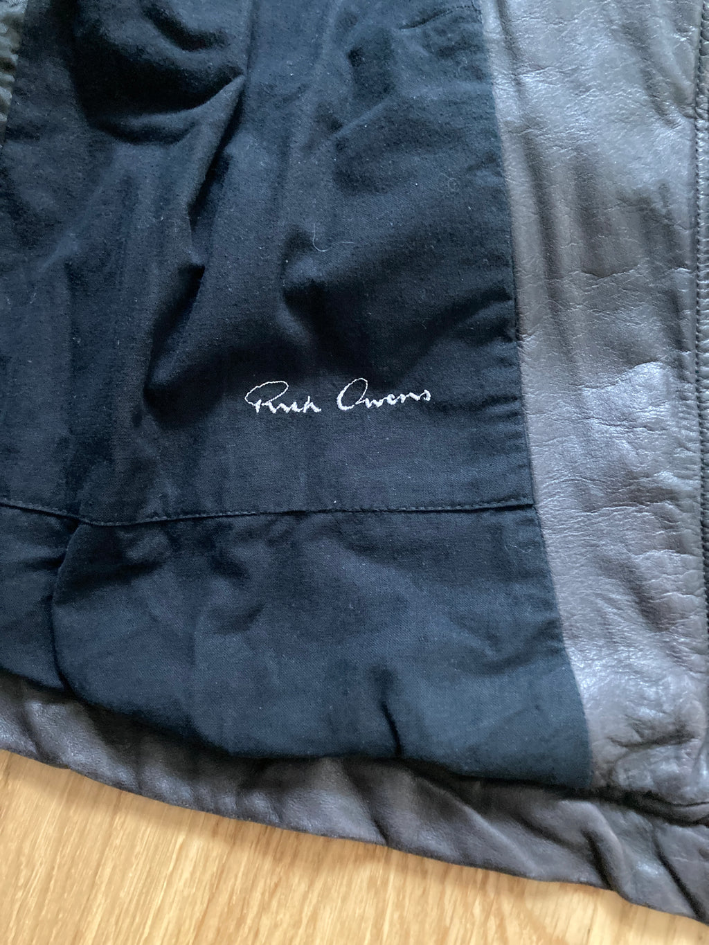 F/W 08 "STAG" Hammered Calf Leather Stooges Rick Owens M