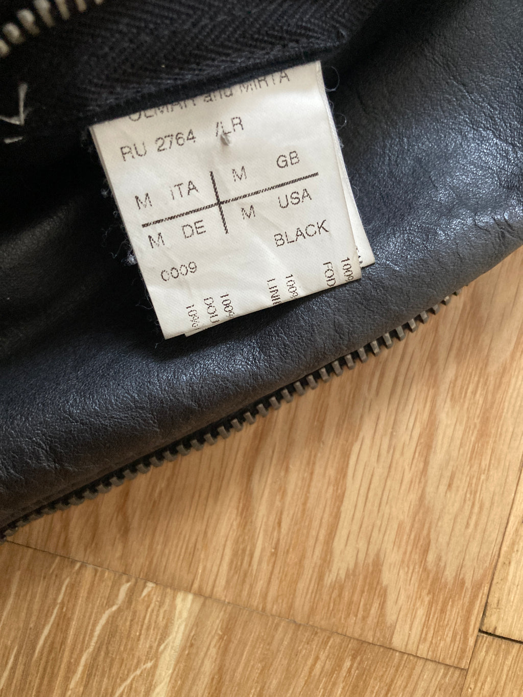 F/W 08 "STAG" Hammered Calf Leather Stooges Rick Owens M