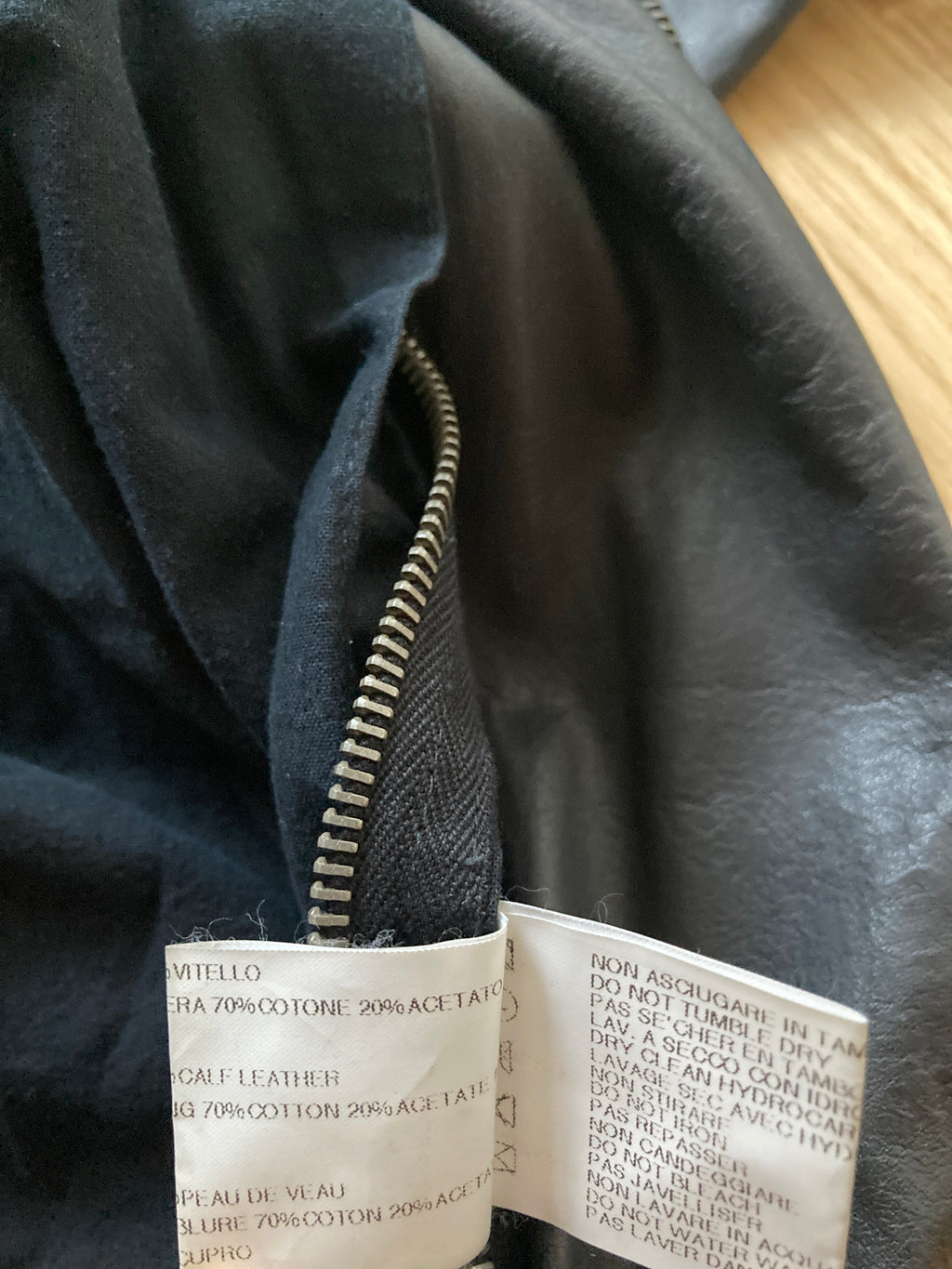 F/W 08 "STAG" Hammered Calf Leather Stooges Rick Owens M