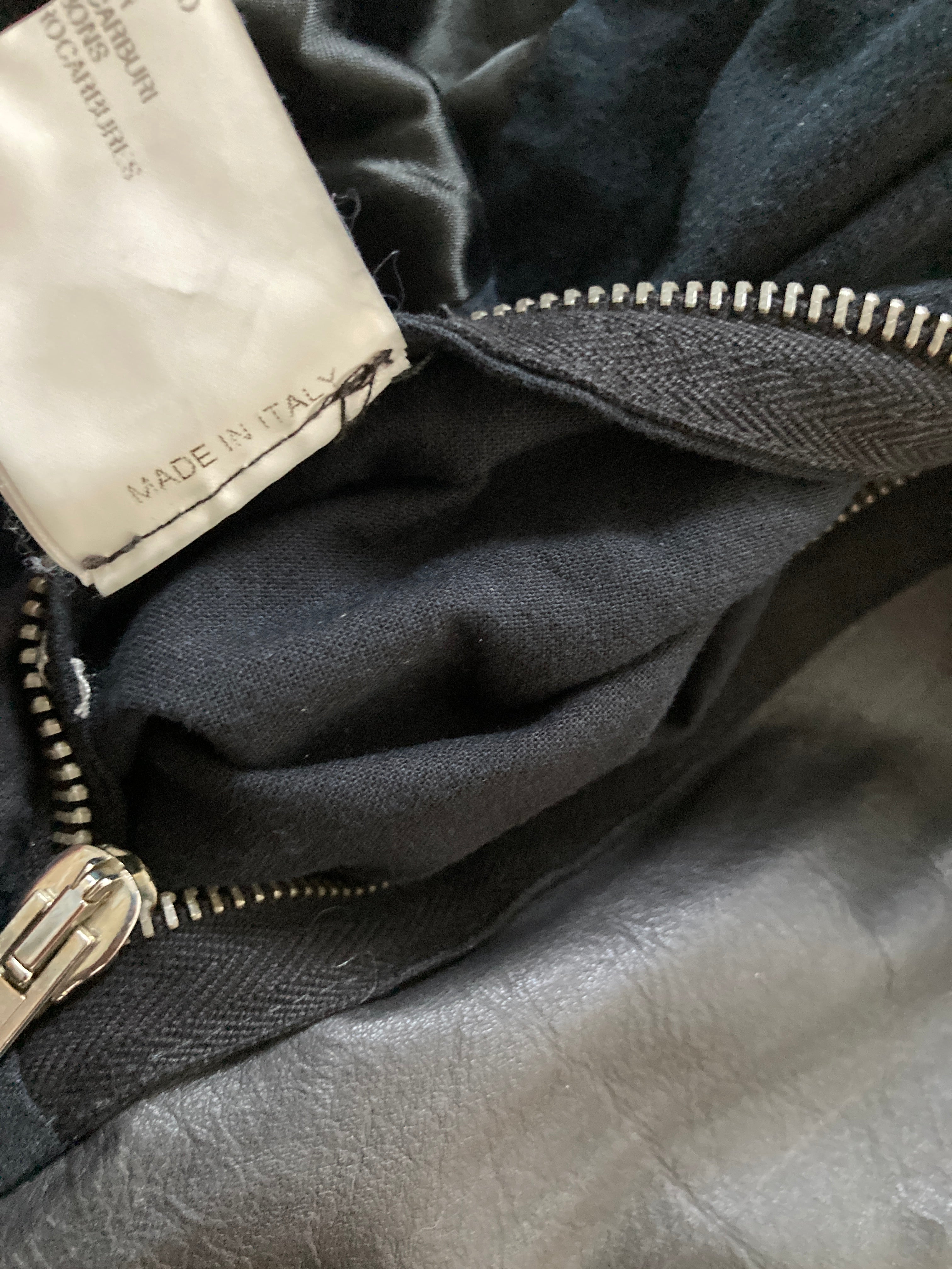 F/W 08 "STAG" Hammered Calf Leather Stooges Rick Owens M