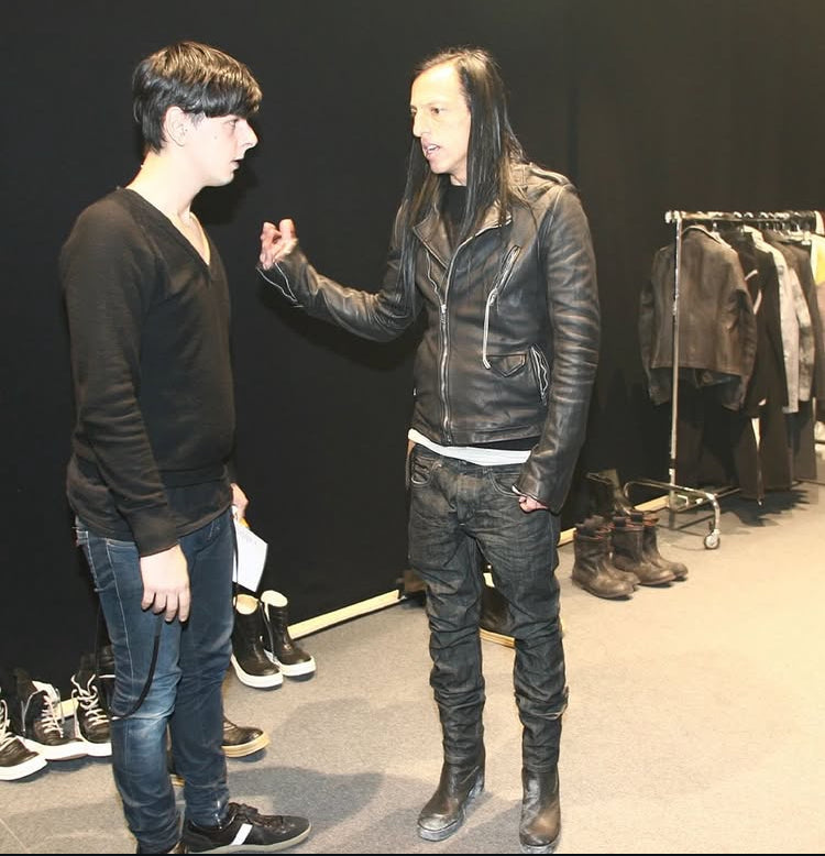 F/W 08 "STAG" Hammered Calf Leather Stooges Rick Owens M