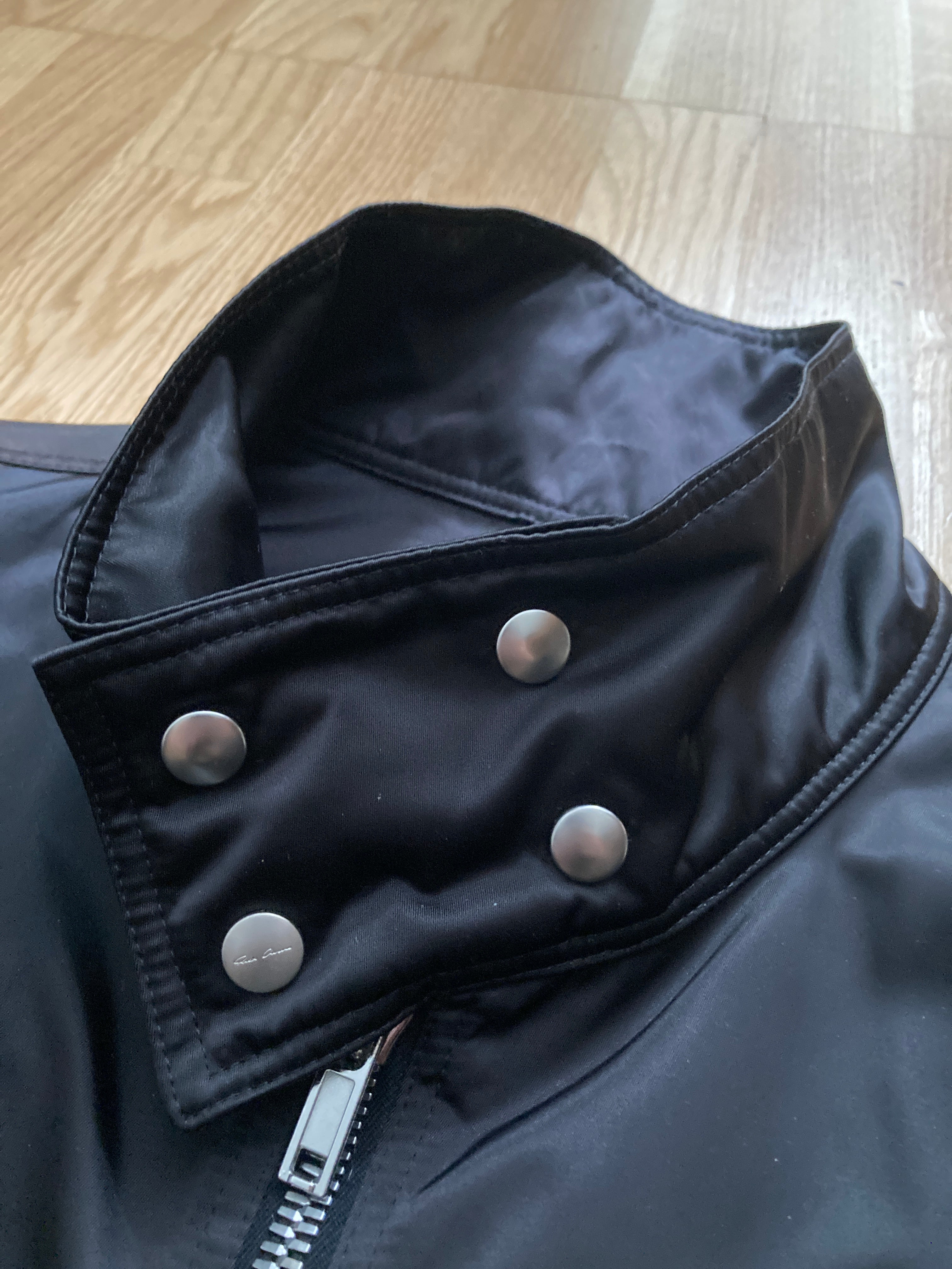 S/S 20 "TECUATL" Runway Sample Biker Jacket in Black (as Sample) Size 54/L