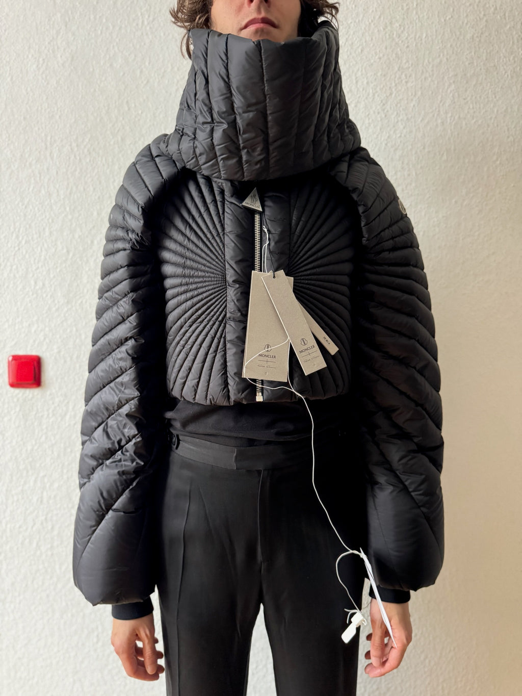 F/W 23 "LUXOR" Radiance Convertible Tonopah Jacket Rick Owens x Moncler
