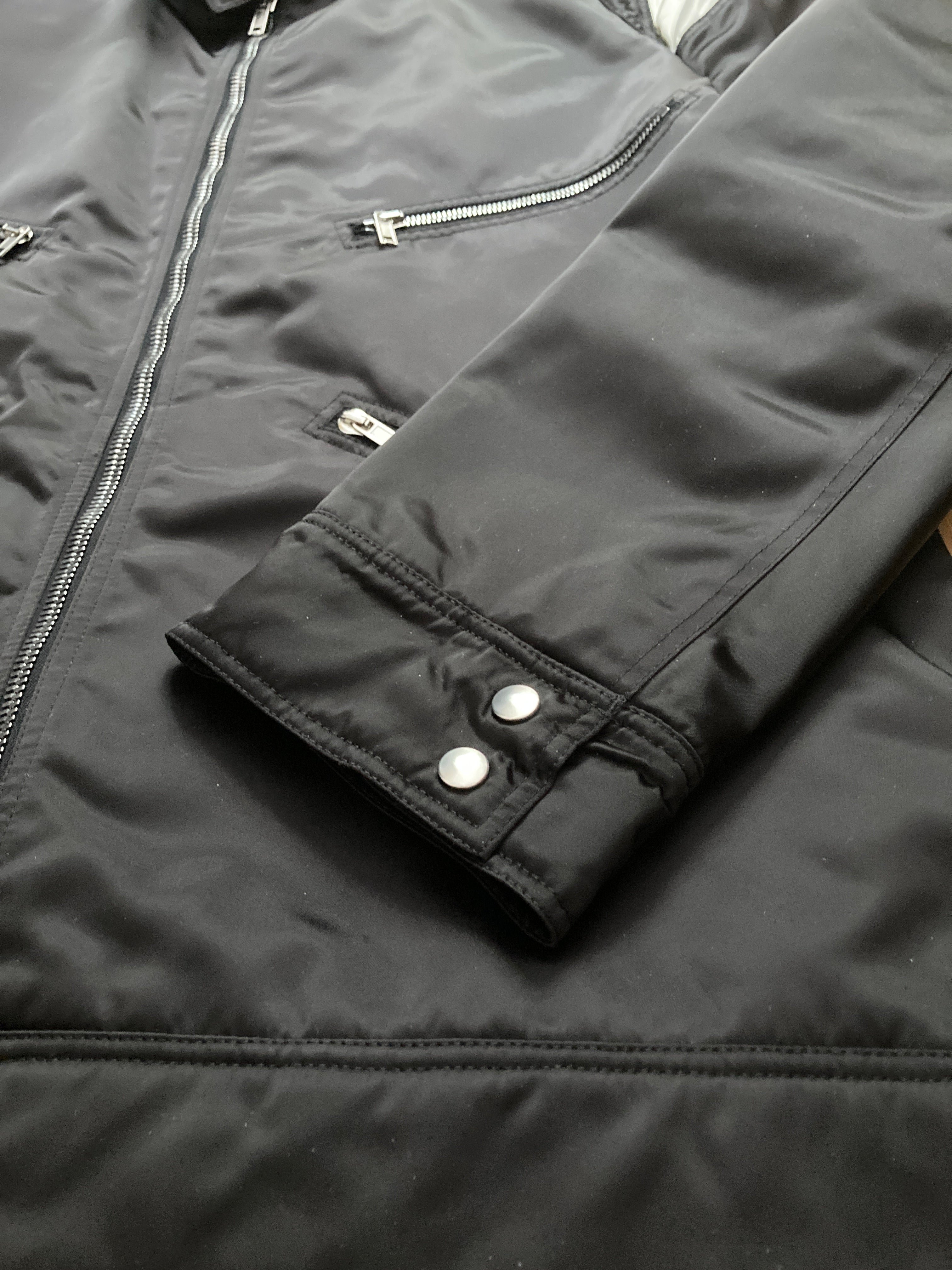 S/S 20 "TECUATL" Runway Sample Biker Jacket in Black (as Sample) Size 54/L