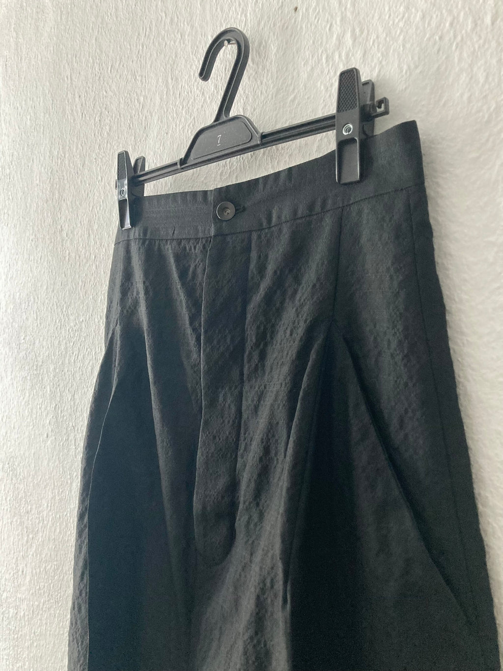 S/S 18 "DIRT" Runway Silk & Wool Pleated Viscontis Trousers