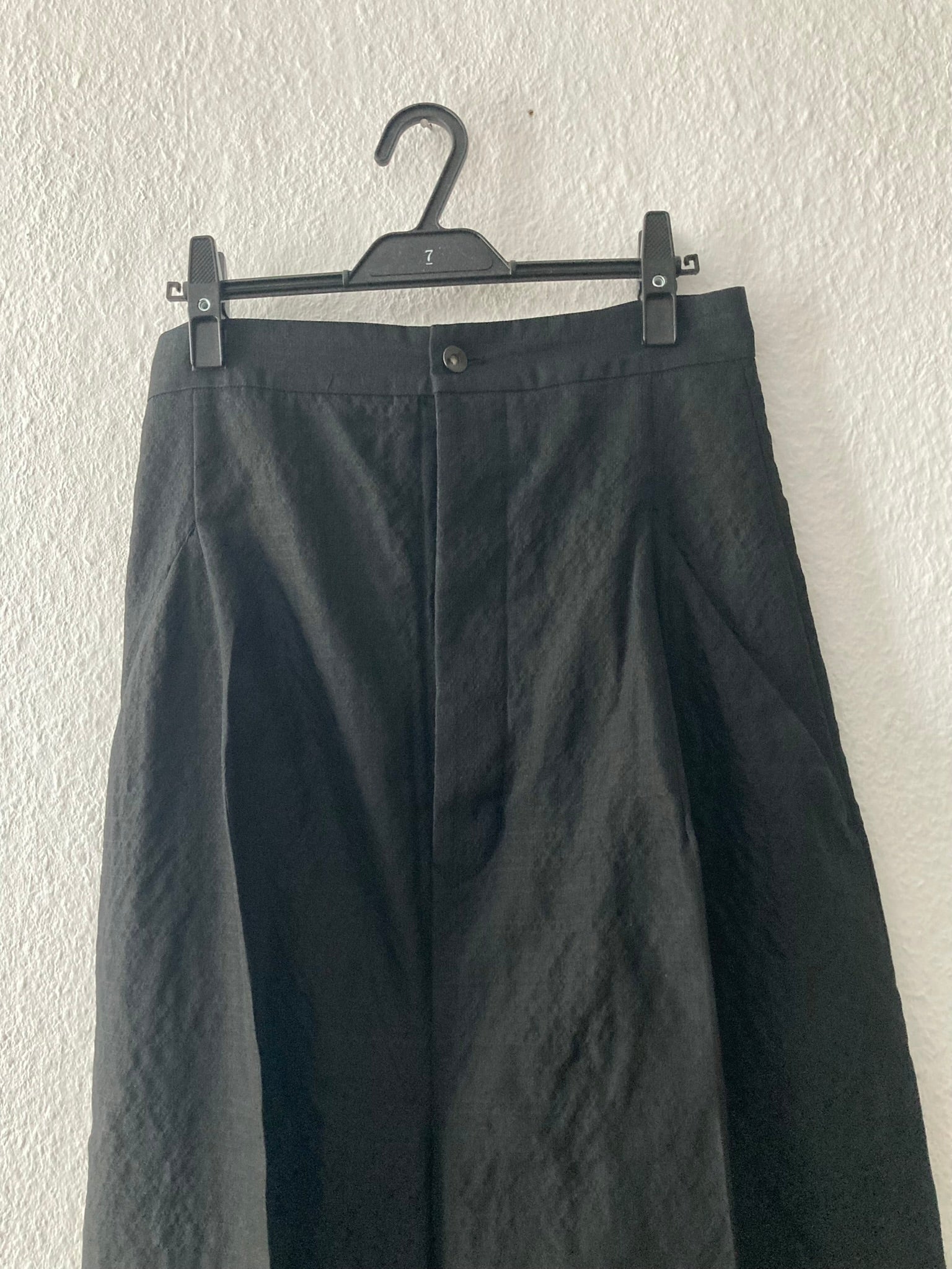 S/S 18 "DIRT" Runway Silk & Wool Pleated Viscontis Trousers