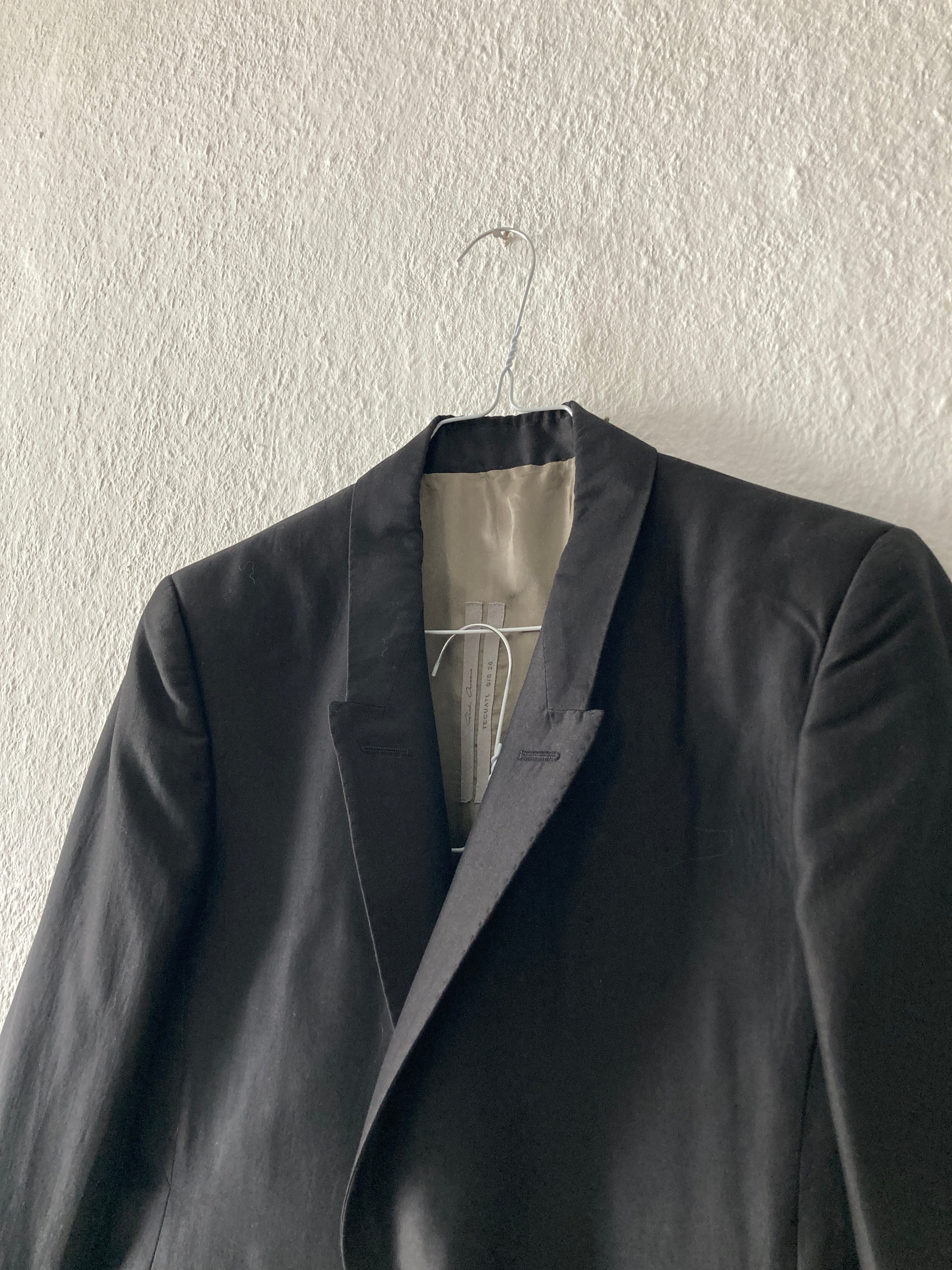 S/S 20 "TECUATL" Silk & Cotton Suit w. Cropped Pants IT50/M