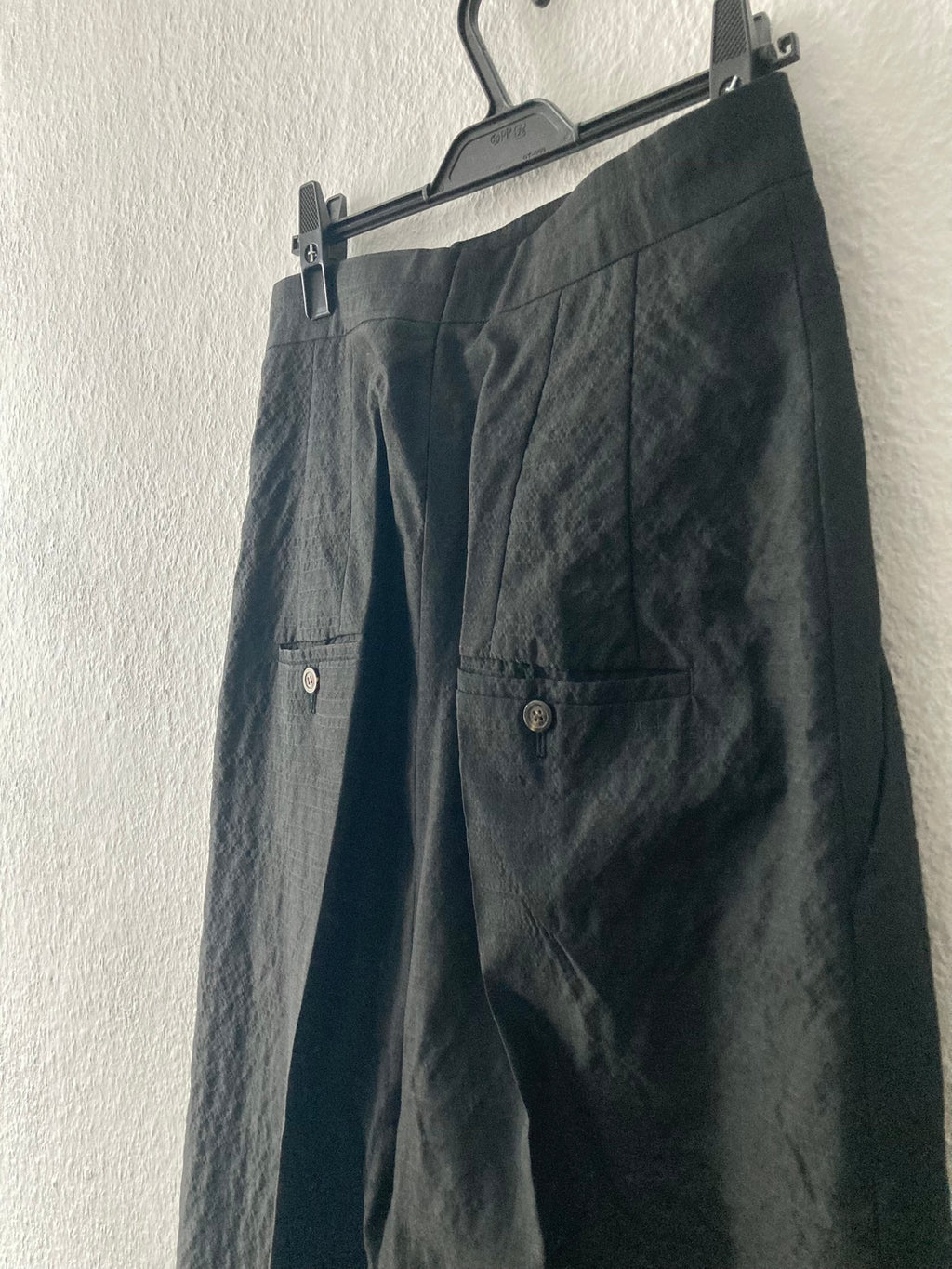 S/S 18 "DIRT" Runway Silk & Wool Pleated Viscontis Trousers