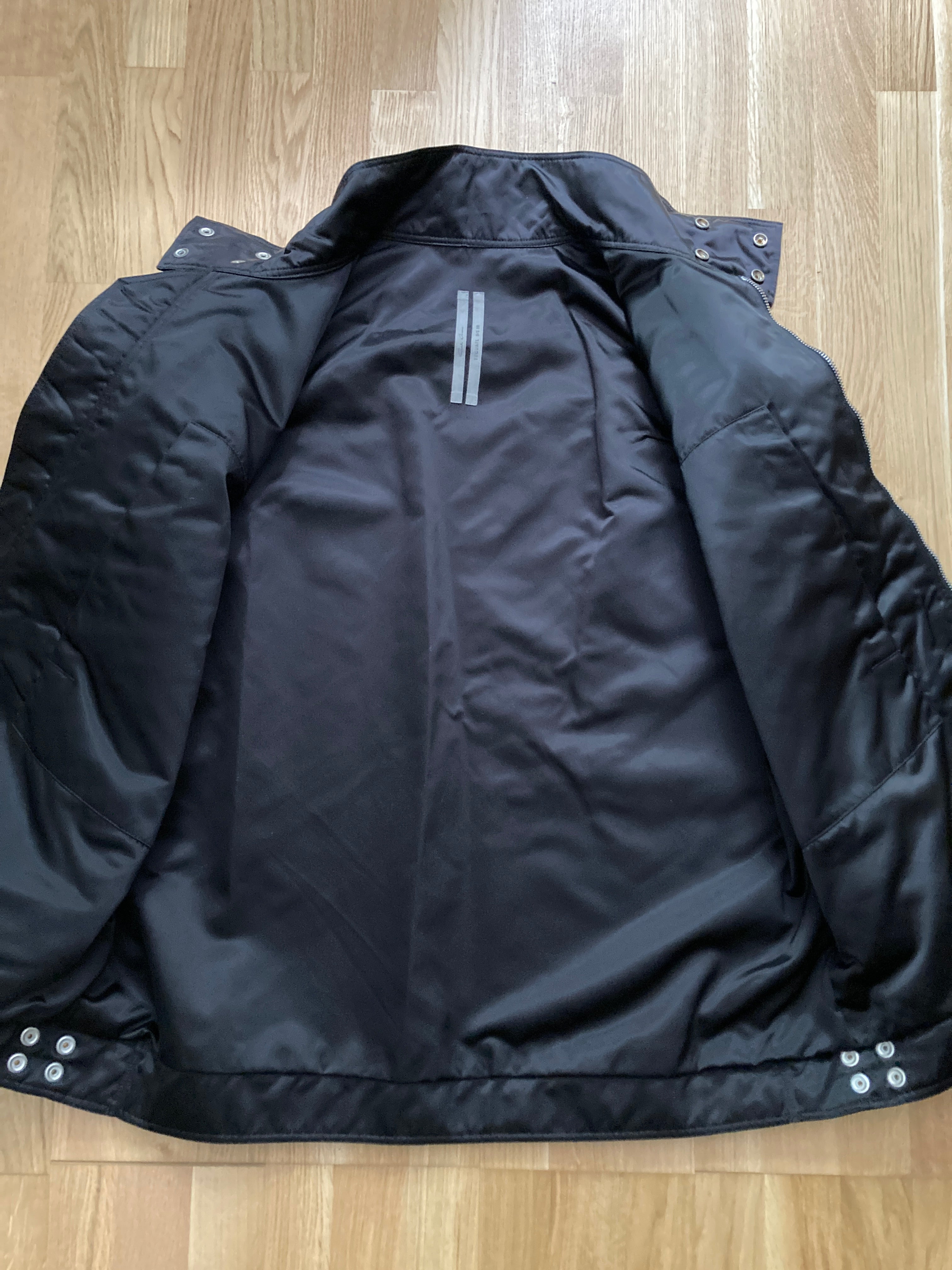 S/S 20 "TECUATL" Runway Sample Biker Jacket in Black (as Sample) Size 54/L