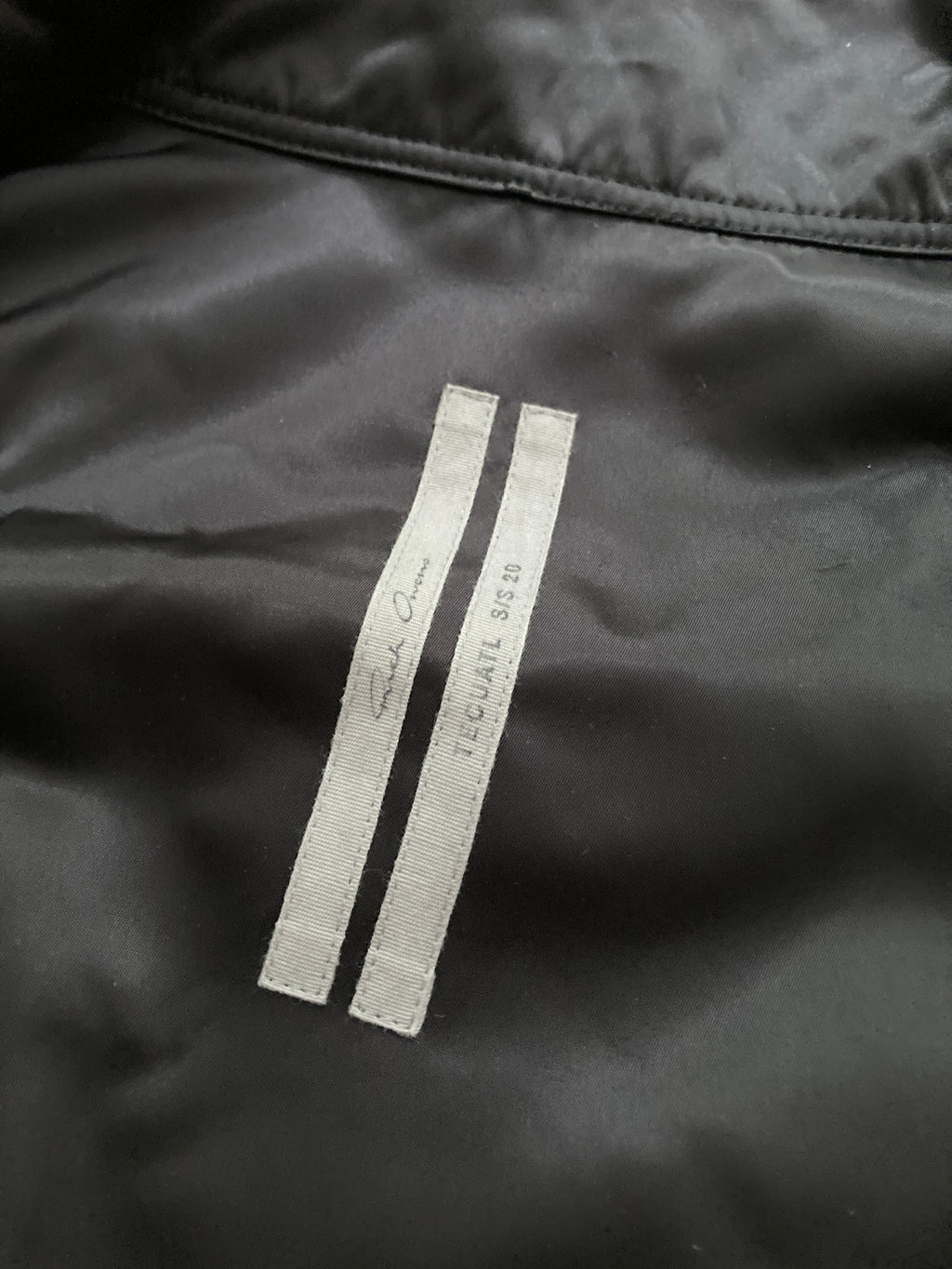 S/S 20 "TECUATL" Runway Sample Biker Jacket in Black (as Sample) Size 54/L