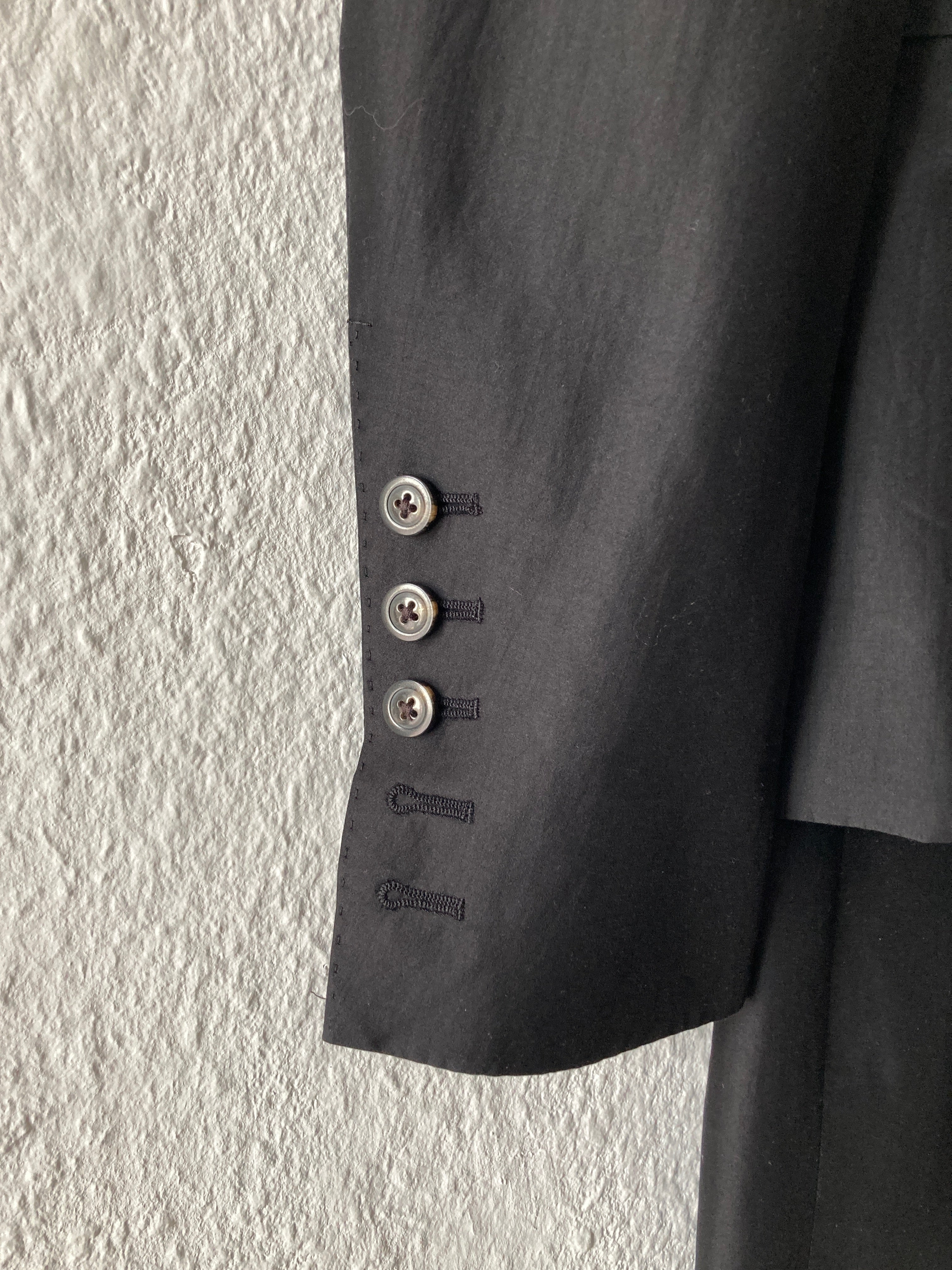 S/S 20 "TECUATL" Silk & Cotton Suit w. Cropped Pants IT50/M