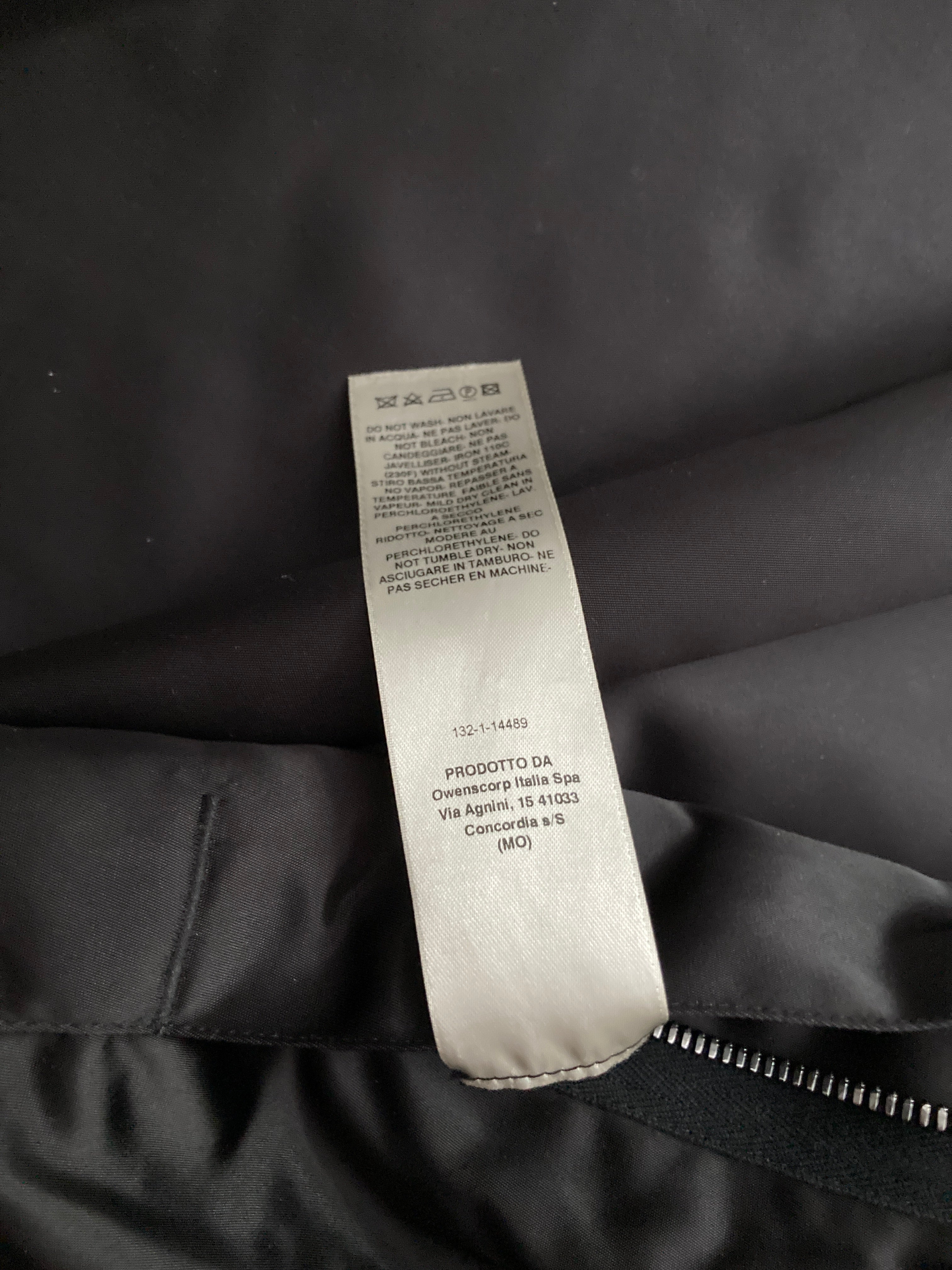 S/S 20 "TECUATL" Runway Sample Biker Jacket in Black (as Sample) Size 54/L