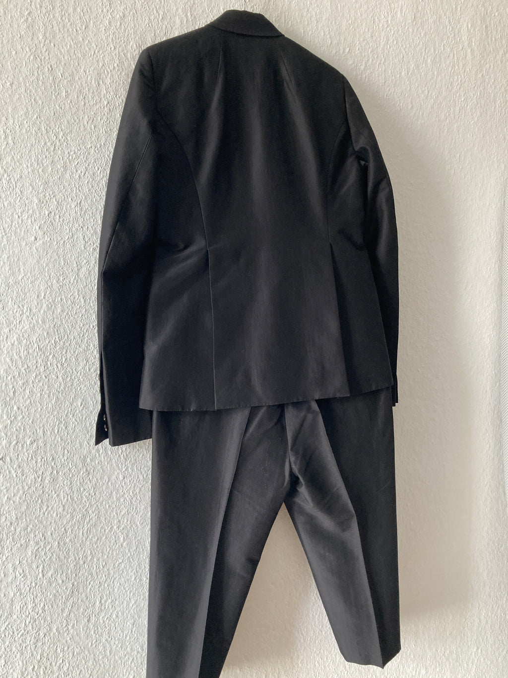 S/S 20 "TECUATL" Silk & Cotton Suit w. Cropped Pants IT50/M