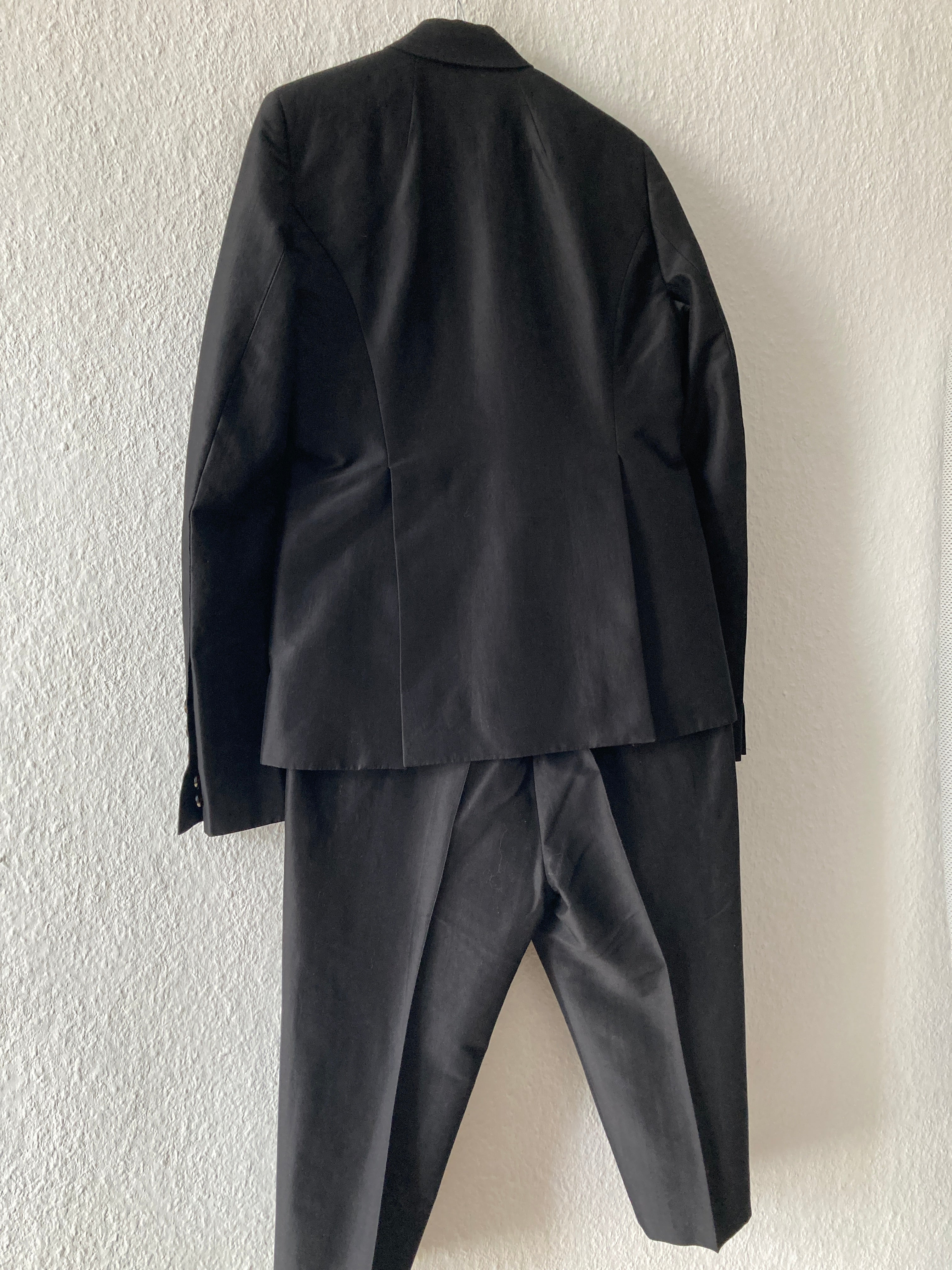 S/S 20 "TECUATL" Silk & Cotton Suit w. Cropped Pants IT50/M