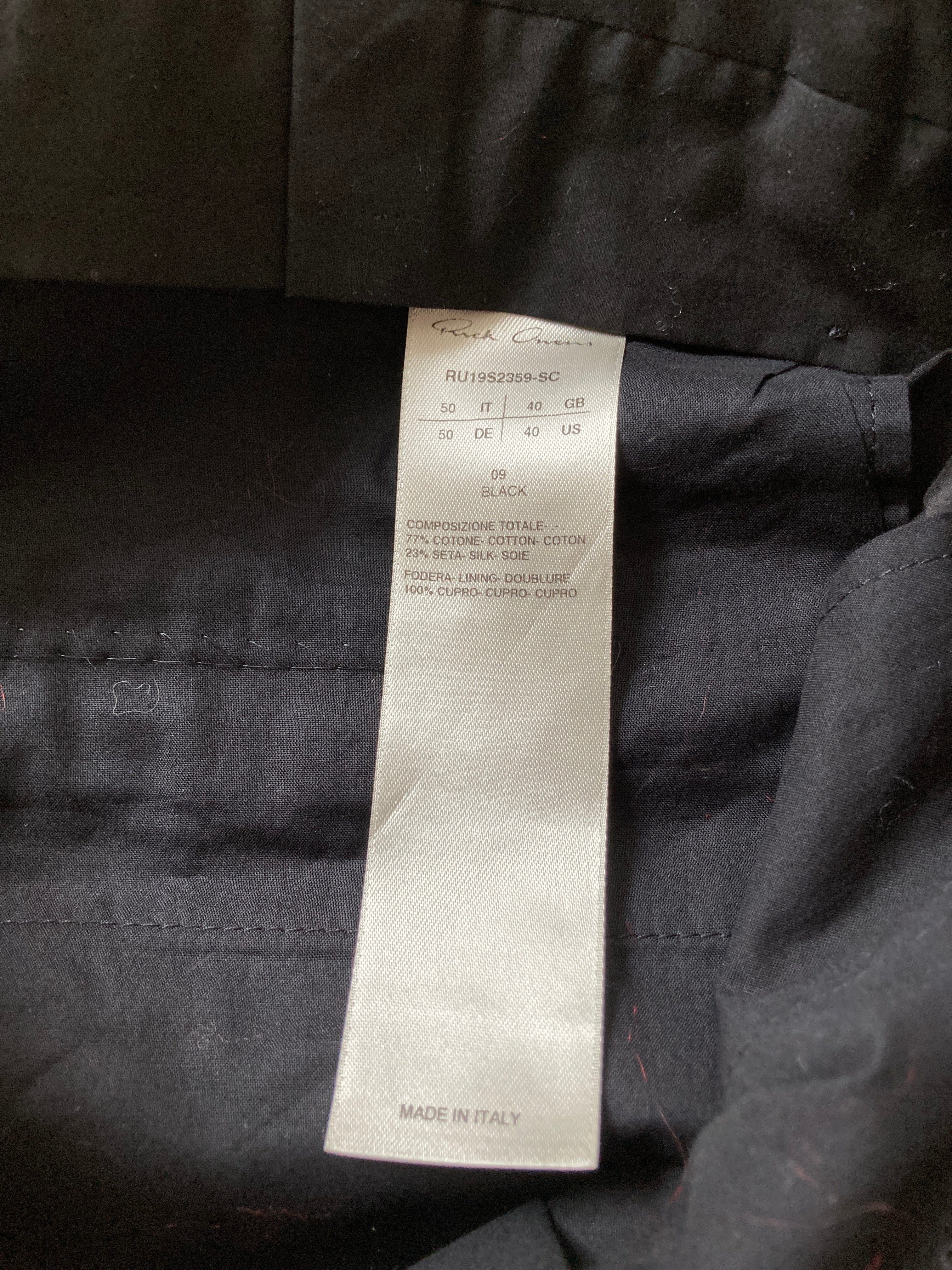 S/S 20 "TECUATL" Silk & Cotton Suit w. Cropped Pants IT50/M