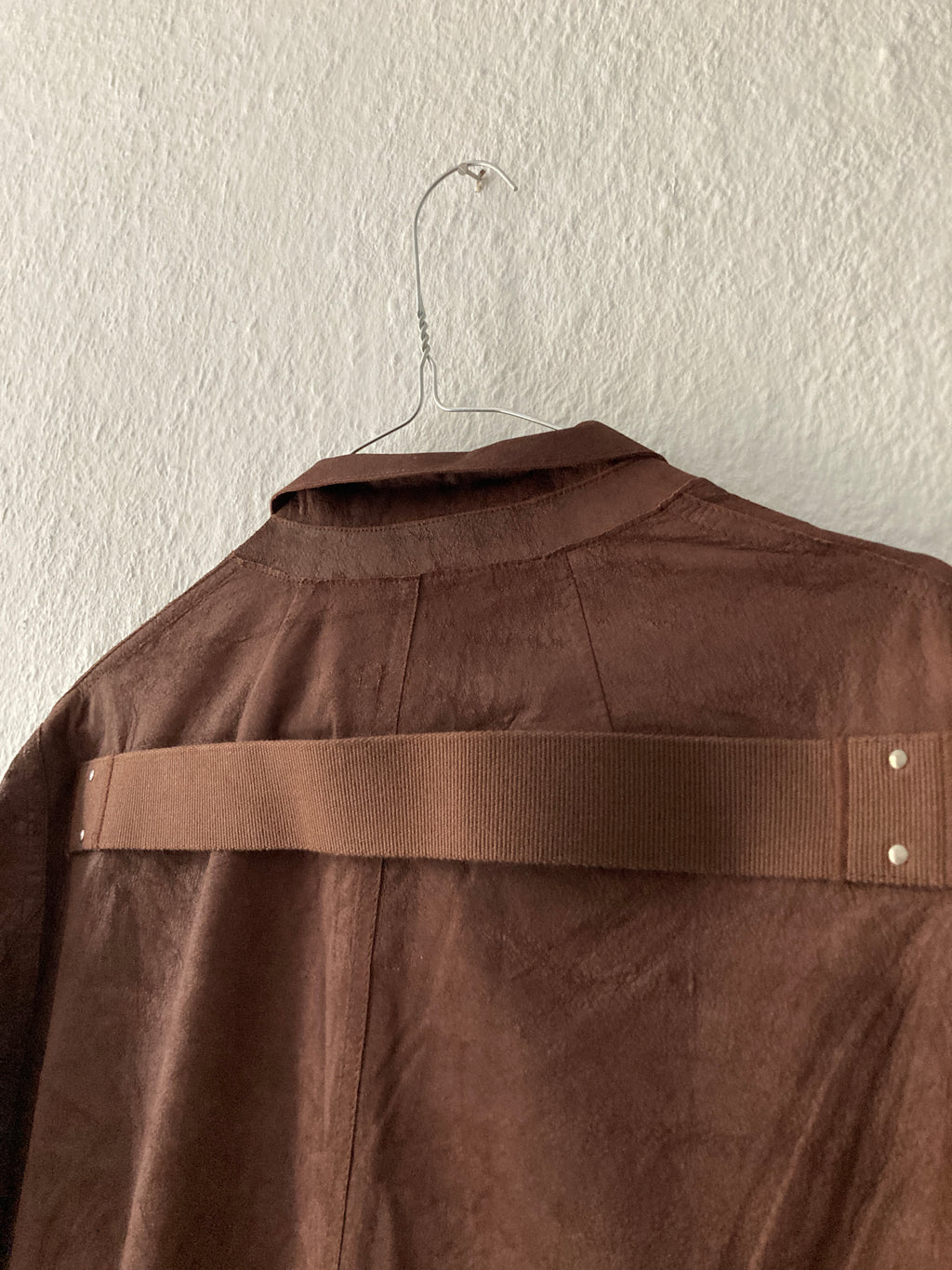 S/S 21  "PHLEGETHON" Runway Blistered Lamb Leather Lido Jacket