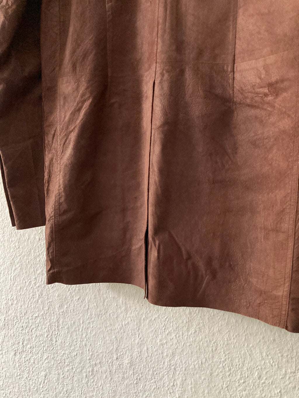 S/S 21  "PHLEGETHON" Runway Blistered Lamb Leather Lido Jacket