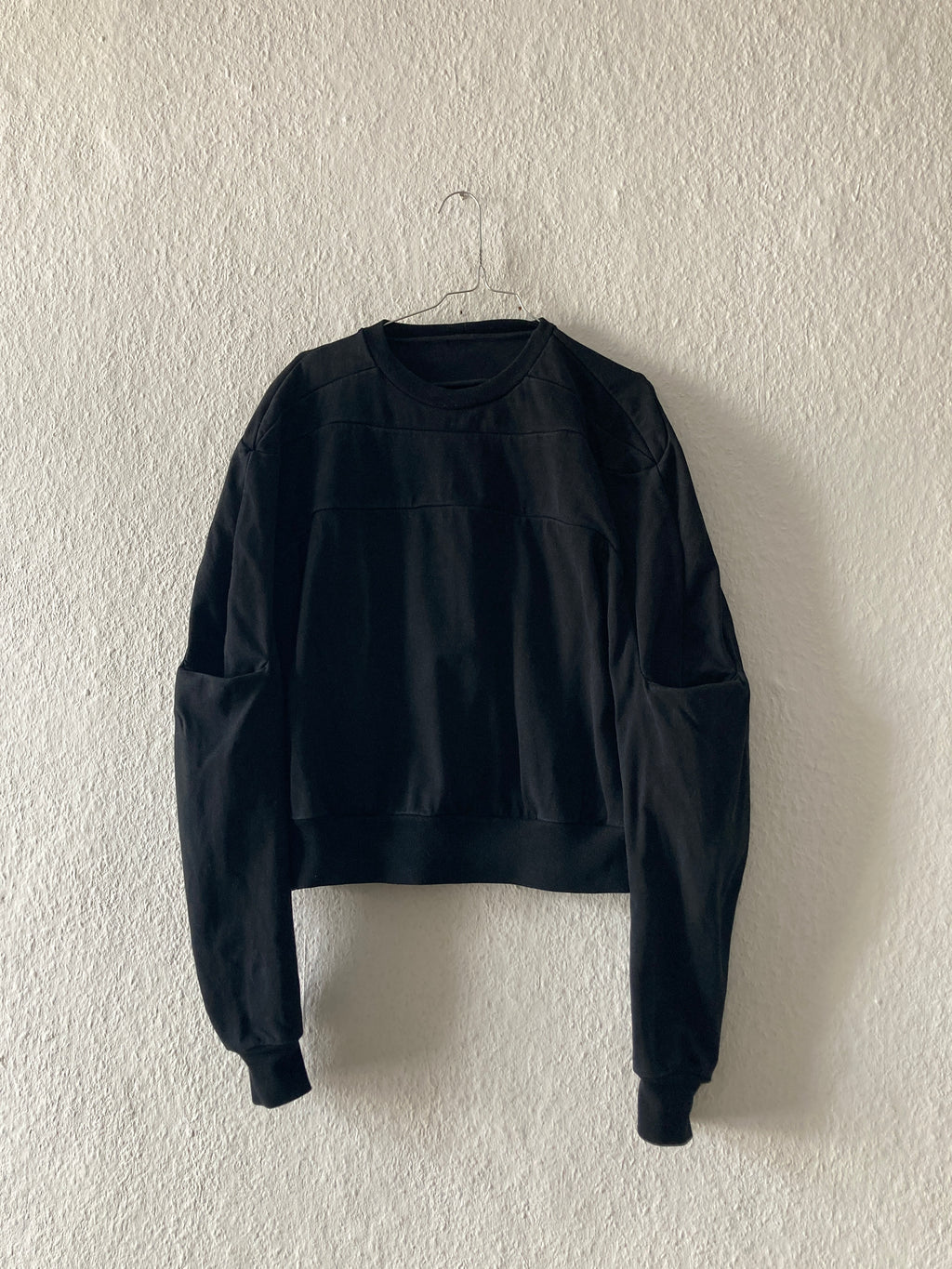 S/S 22 "FOGACHINE" Cropped Geth Sweatshirt Rick Owens L