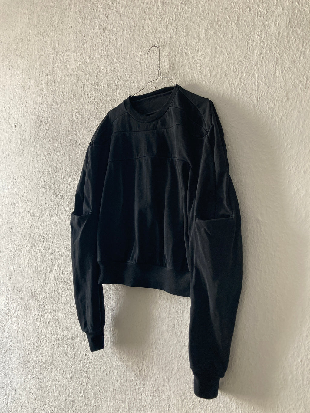 S/S 22 "FOGACHINE" Cropped Geth Sweatshirt Rick Owens L