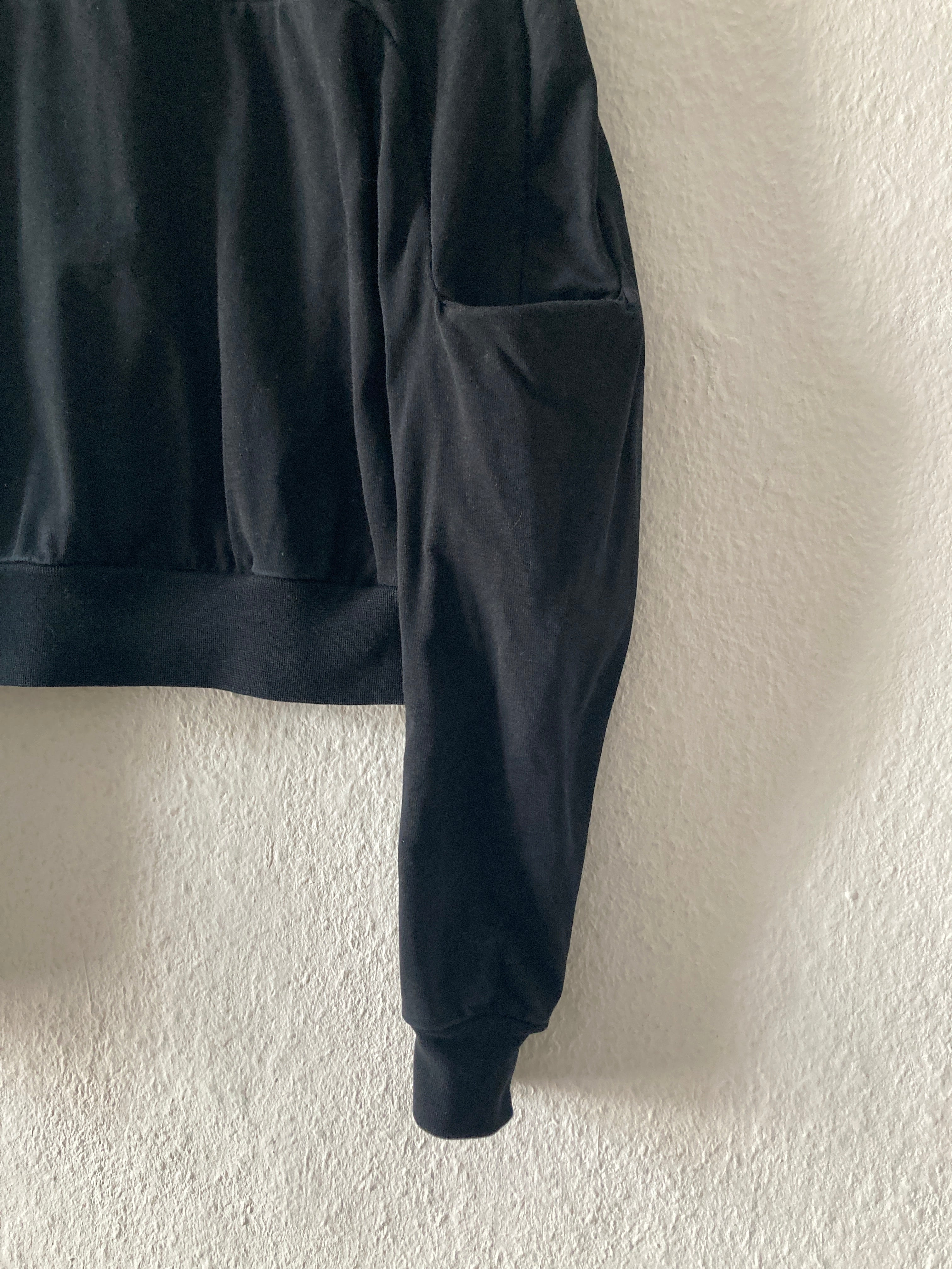 S/S 22 "FOGACHINE" Cropped Geth Sweatshirt Rick Owens L