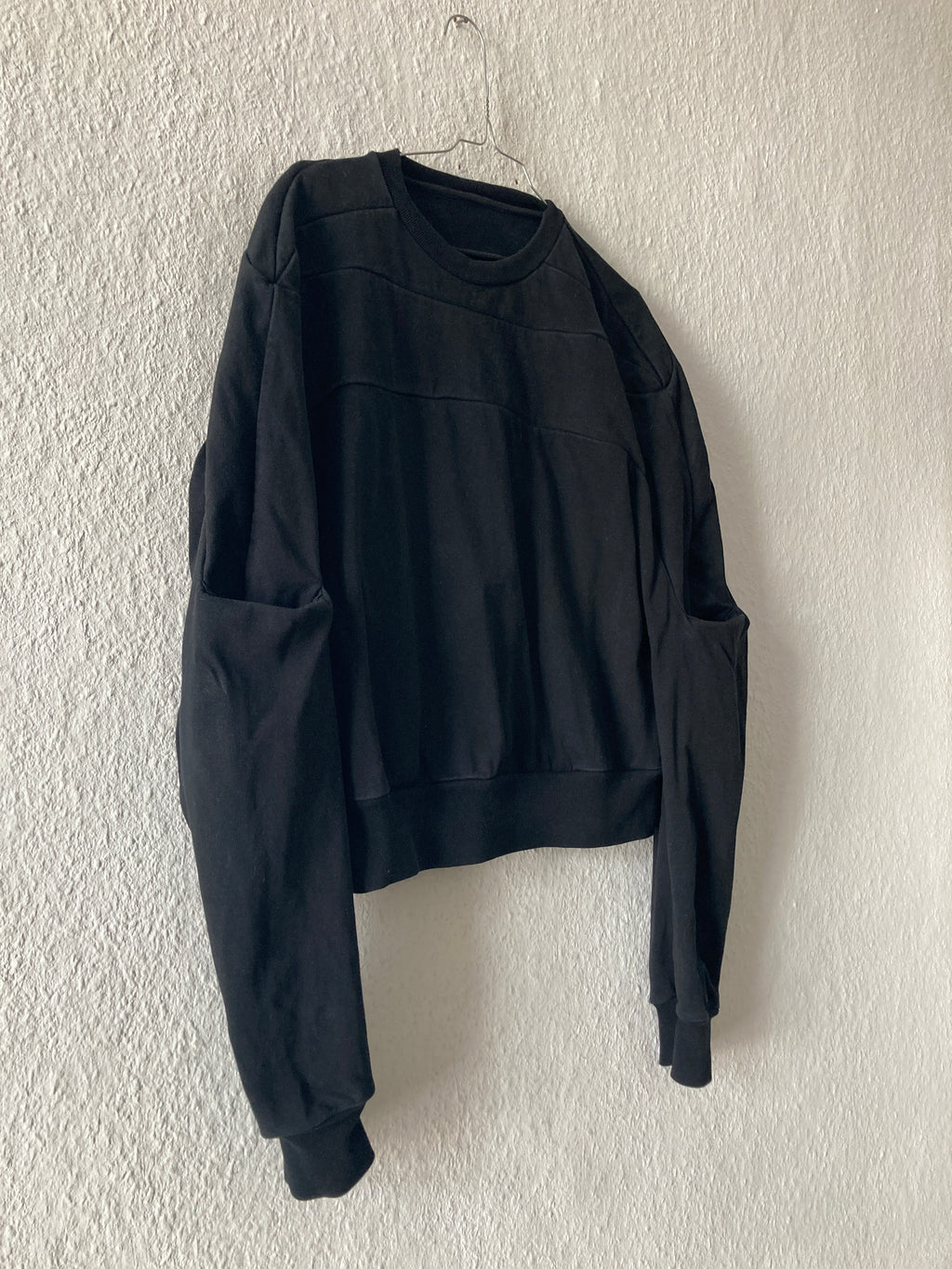 S/S 22 "FOGACHINE" Cropped Geth Sweatshirt Rick Owens L
