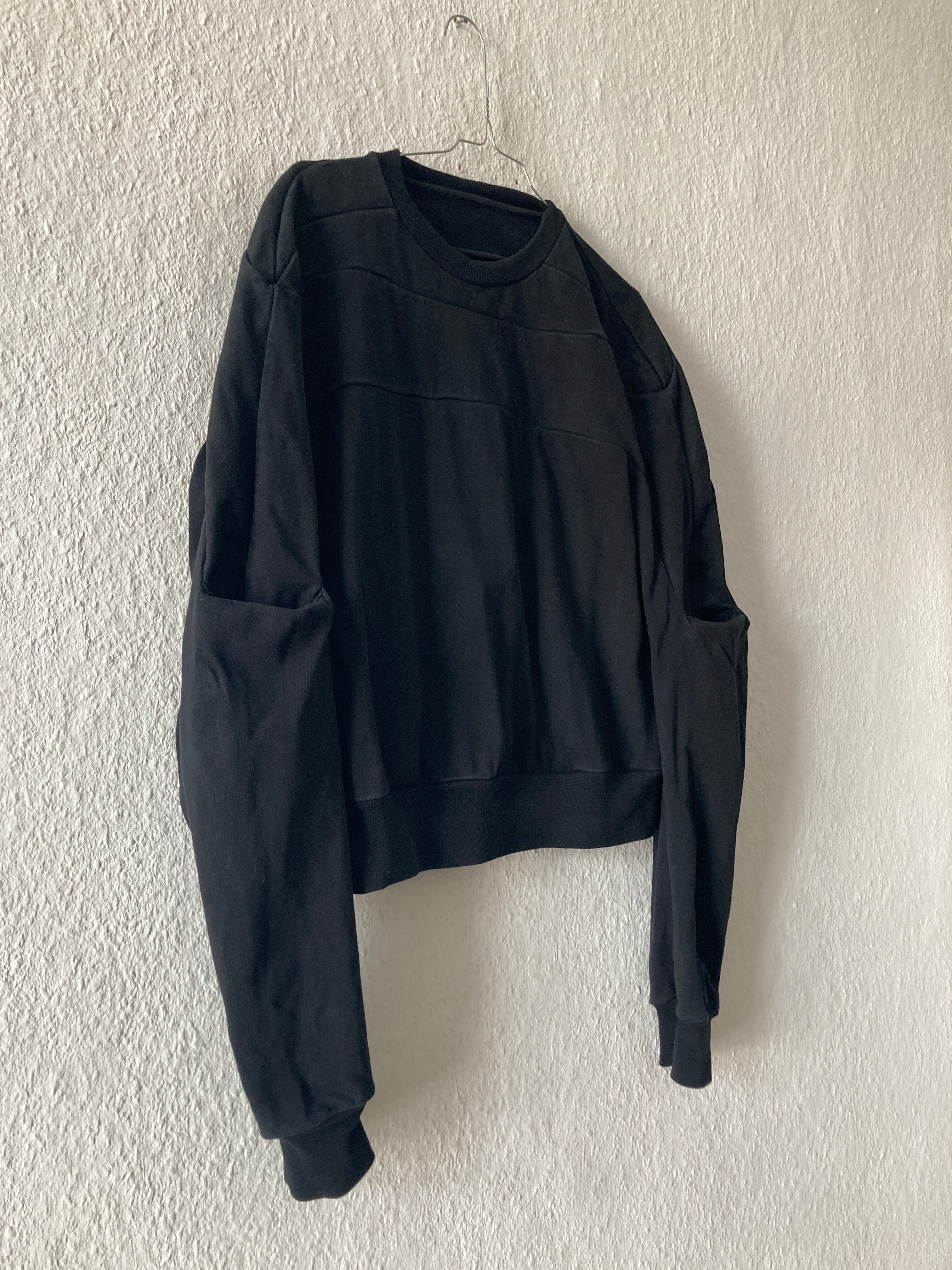 S/S 22 "FOGACHINE" Cropped Geth Sweatshirt Rick Owens L