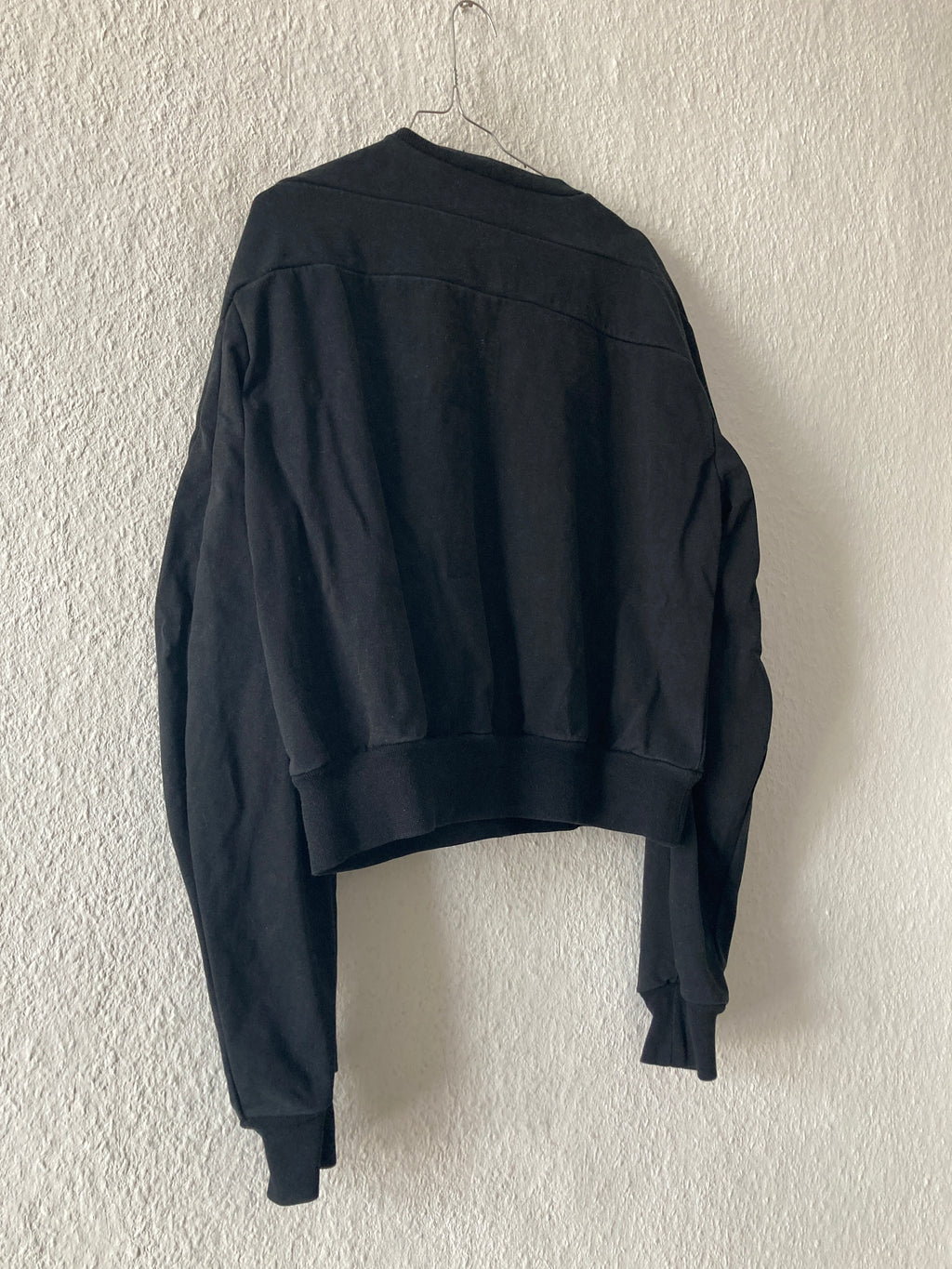 S/S 22 "FOGACHINE" Cropped Geth Sweatshirt Rick Owens L