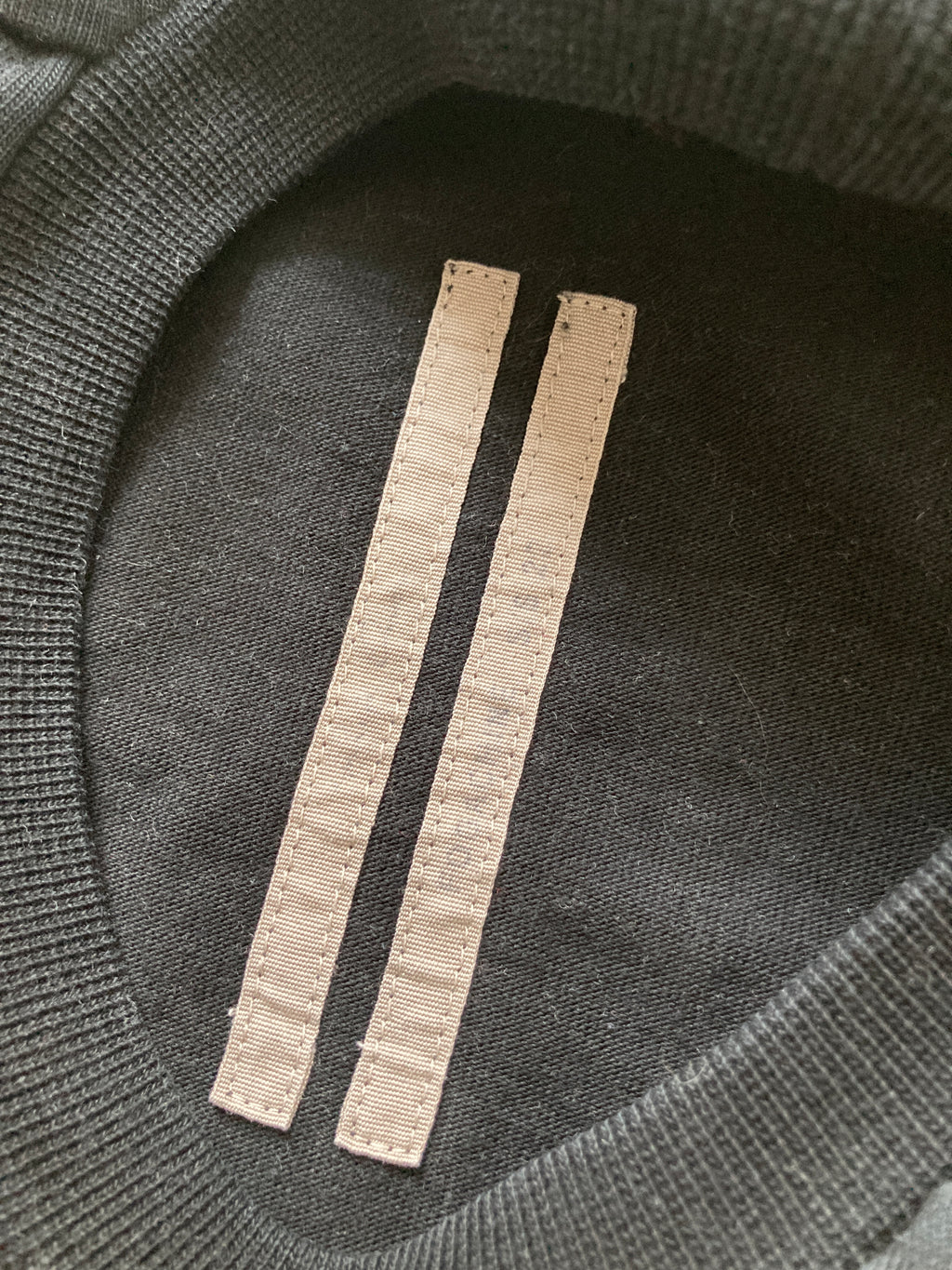 S/S 22 "FOGACHINE" Cropped Geth Sweatshirt Rick Owens L