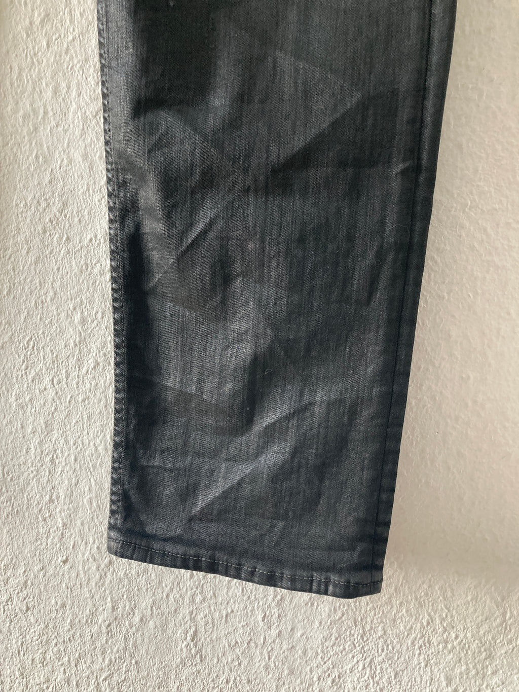 S/S 18 "DIRT" Waxed Torrance Cut Denim Jeans Rick Owens US36
