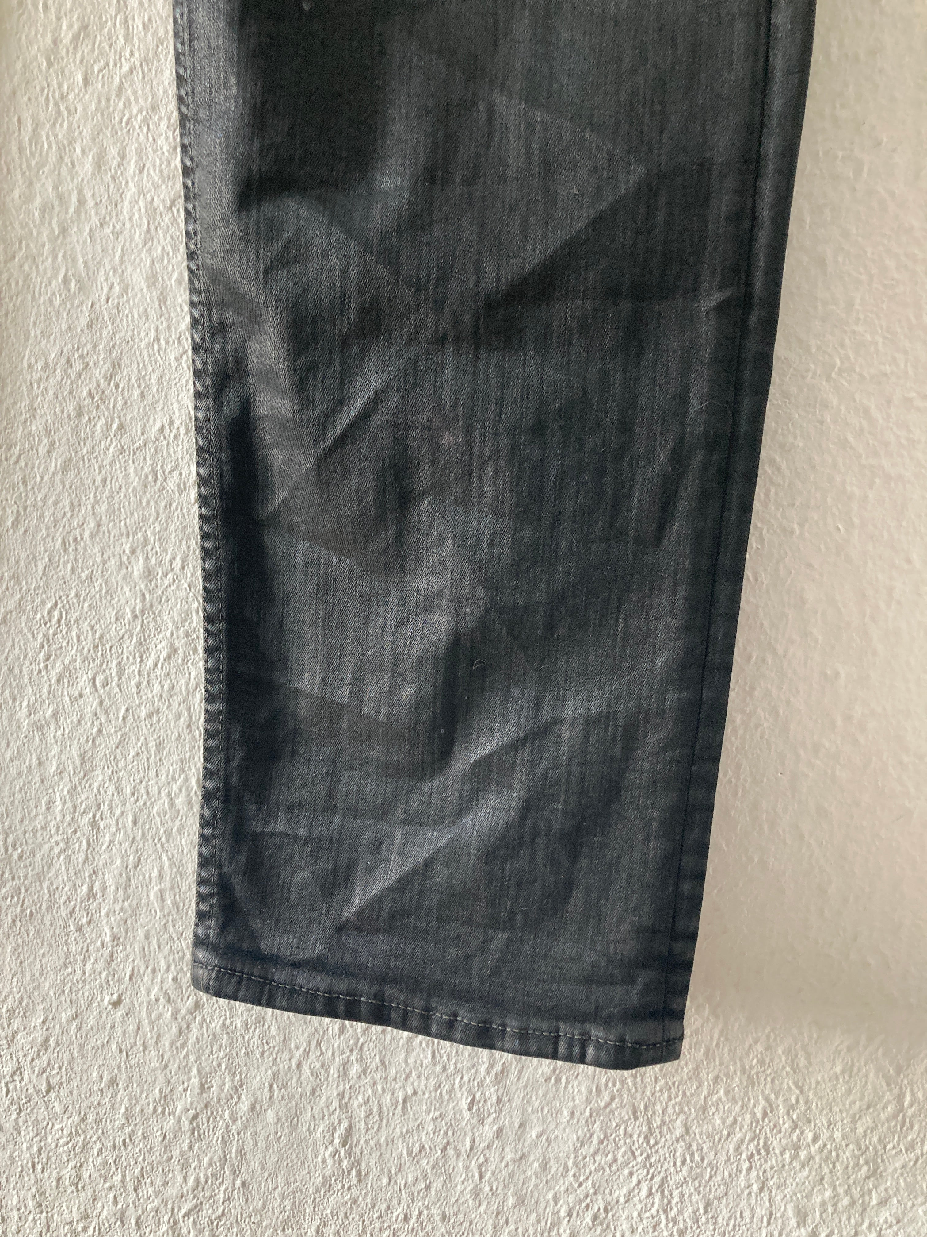 S/S 18 "DIRT" Waxed Torrance Cut Denim Jeans Rick Owens US36